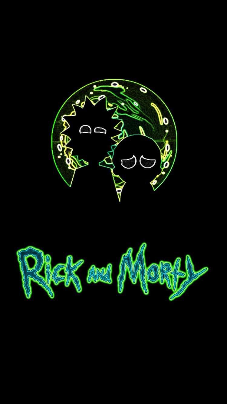 Rick and Morty wallpaper. Rick and morty quotes, Rick and morty stickers, iPhone wallpaper rick and morty