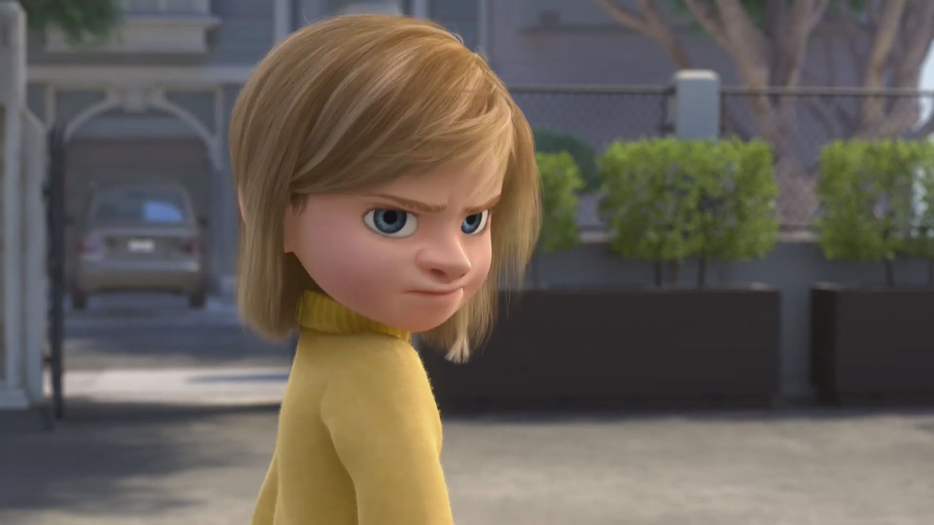Angry Riley. Inside out riley, Disney inside out, Chestnut hair color