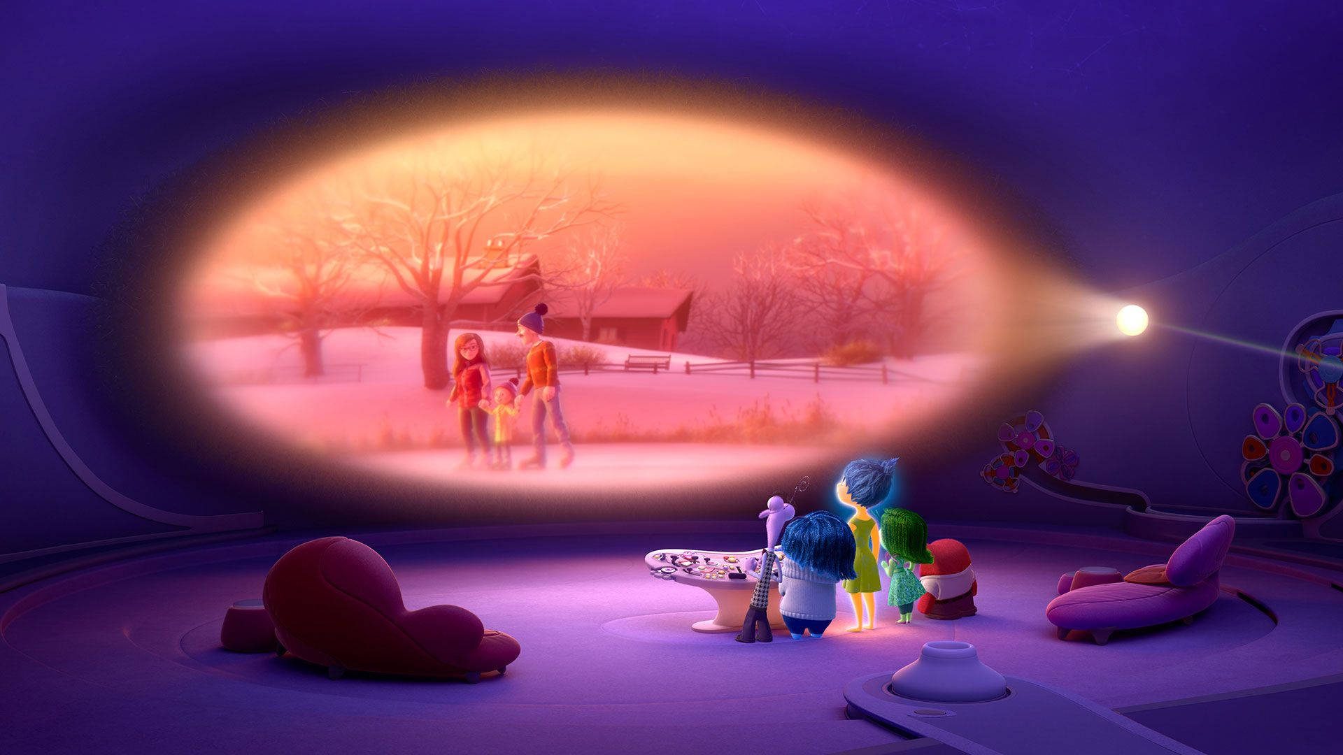 Download Riley's Memory Inside Out Wallpaper