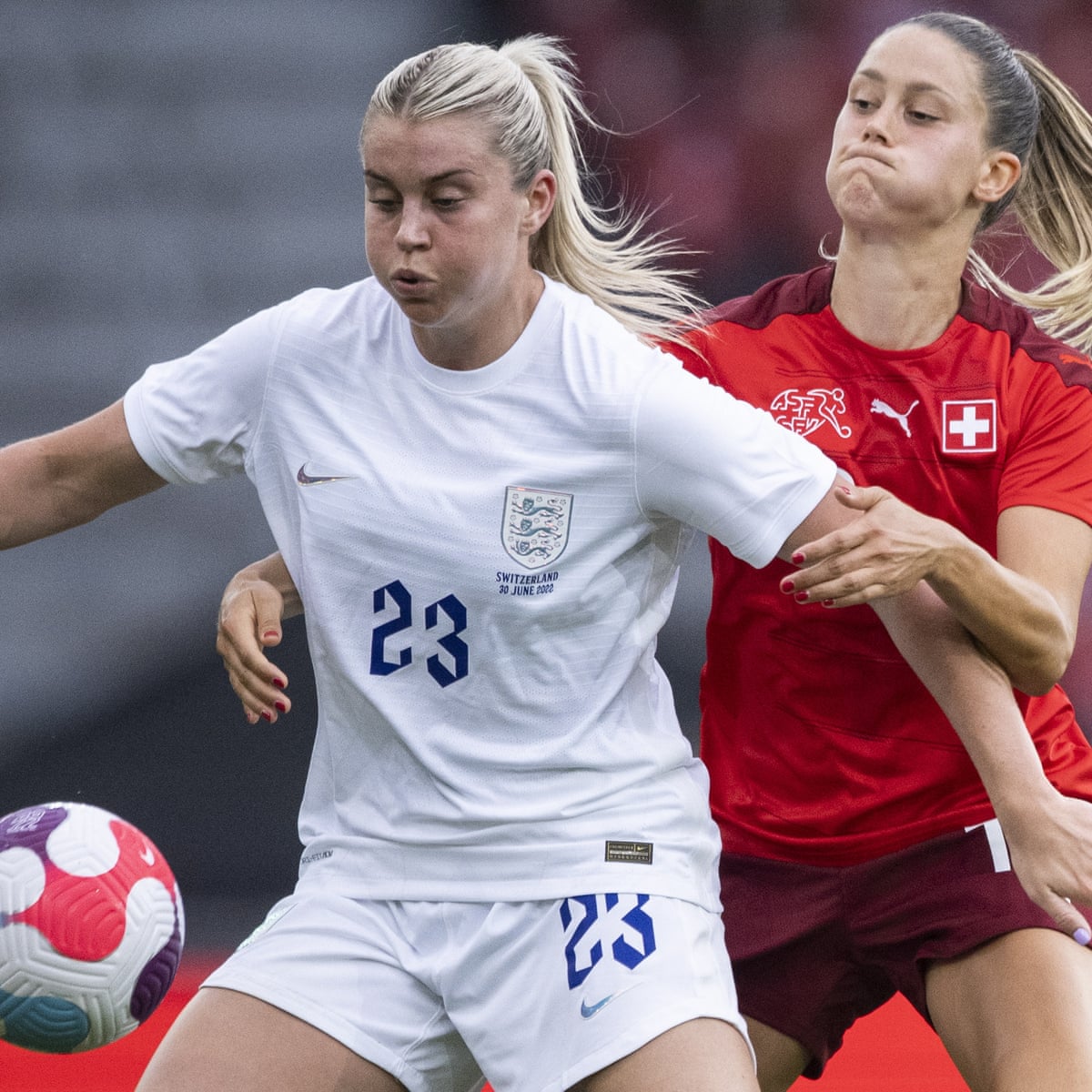 England's only problem? They have forgotten what adversity feels like. England women's football team