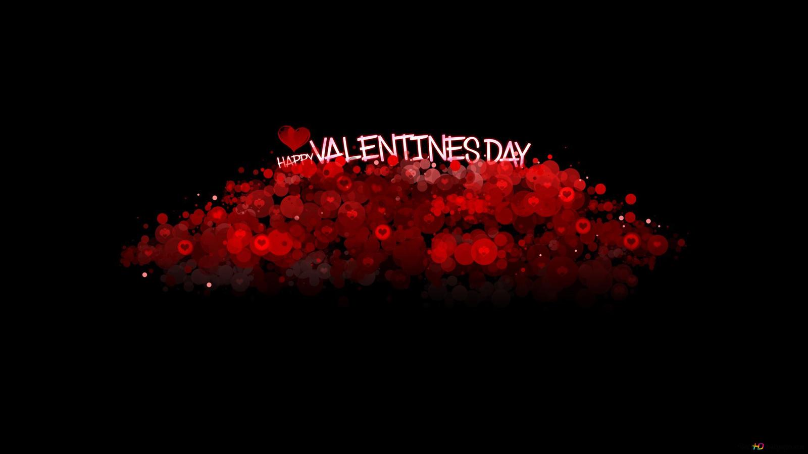 Valentines day minimalist HD wallpaper download