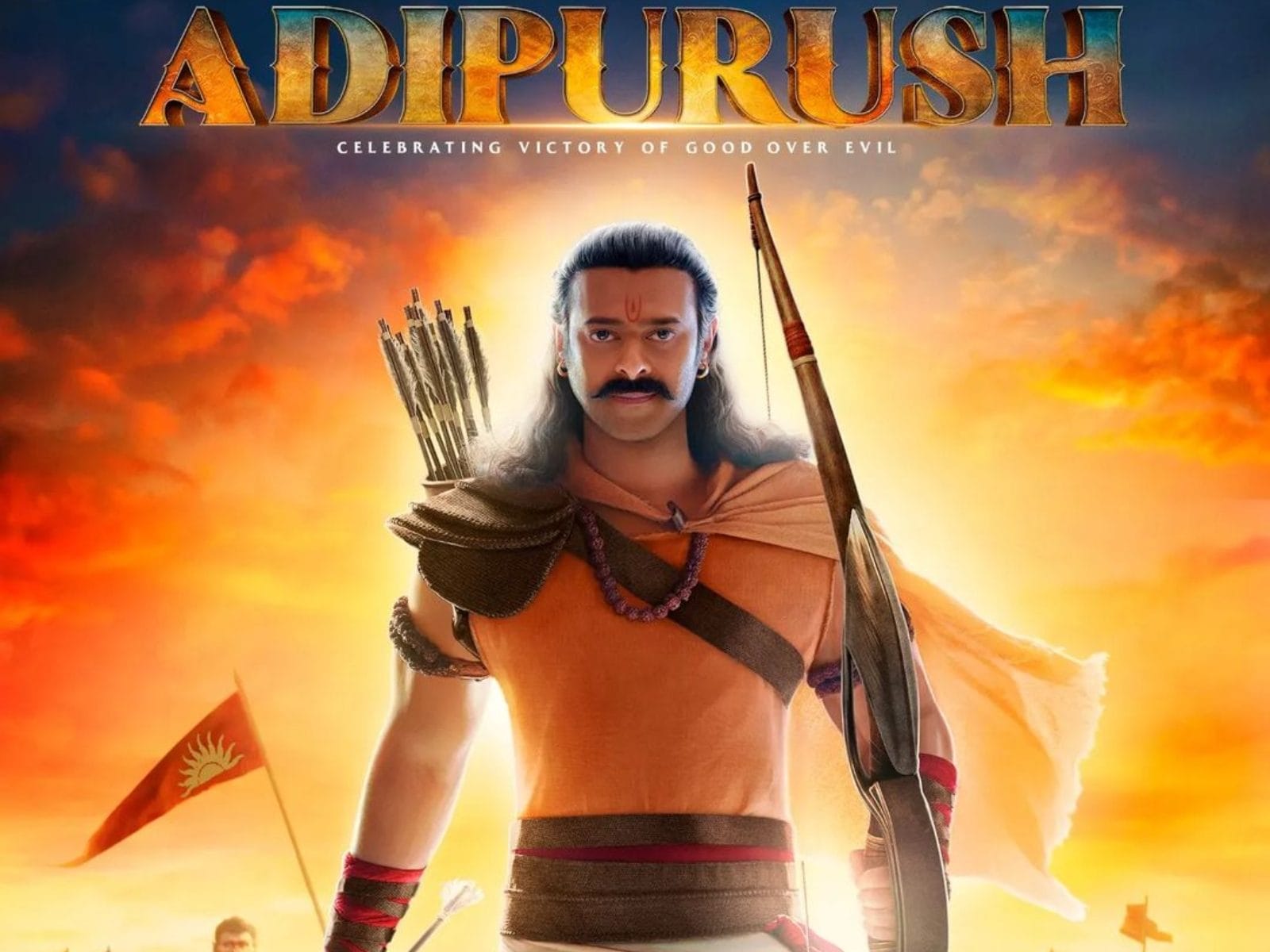 Prabhas Surprises Fans With New Adipurush Poster on 42nd Birthday; Netizens Say 'Jai Shri Ram'