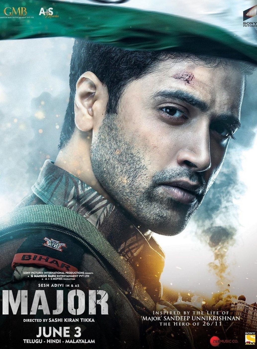 Major Movie (2022). Release Date, Review, Cast, Trailer, Watch Online at Netflix
