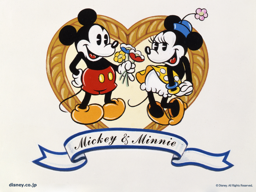 Mickey and Minnie Wallpaper and Minnie Wallpaper