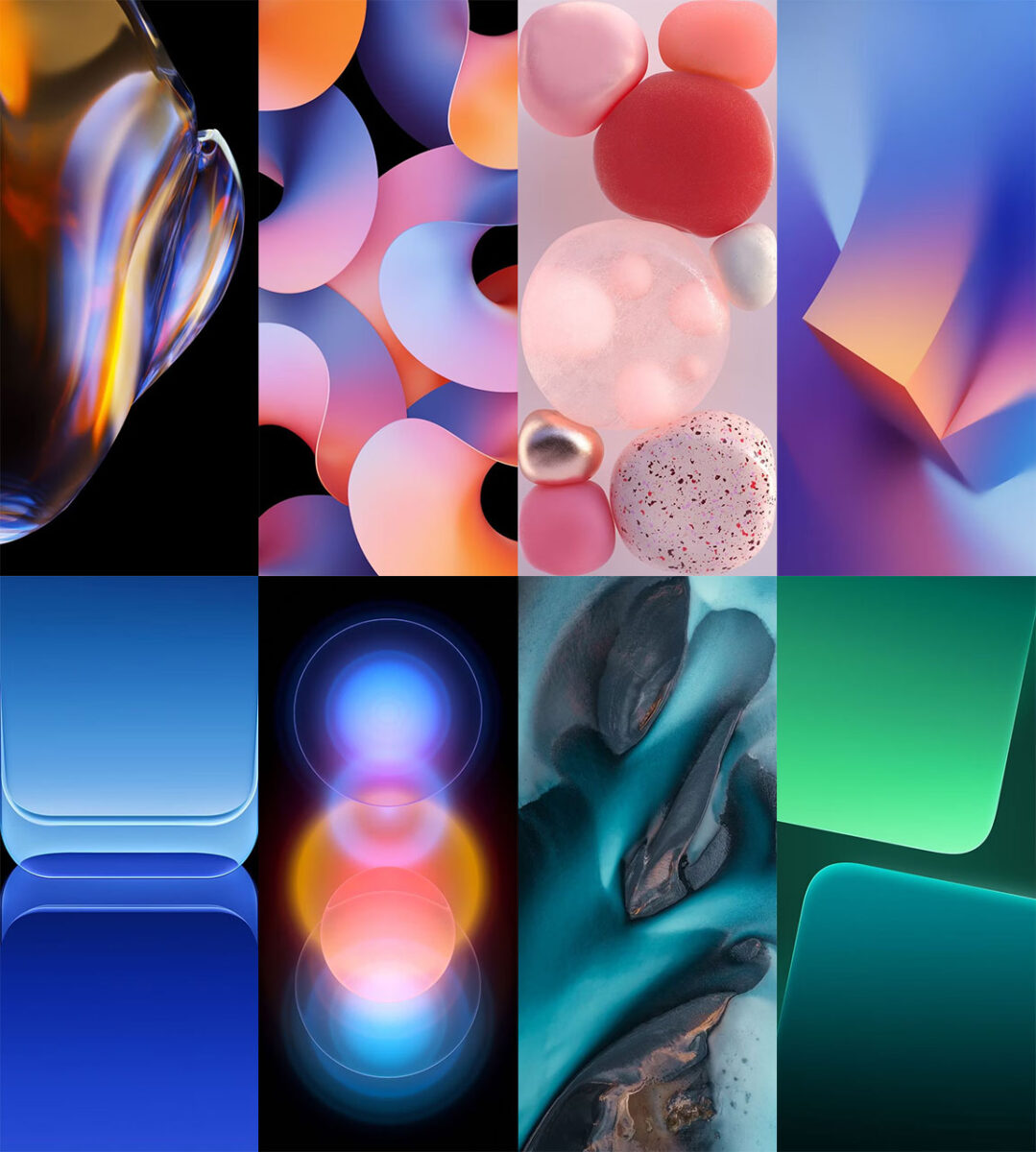 MIUI 14 Wallpapers and Live Wallpapers Download Link in ZIP File