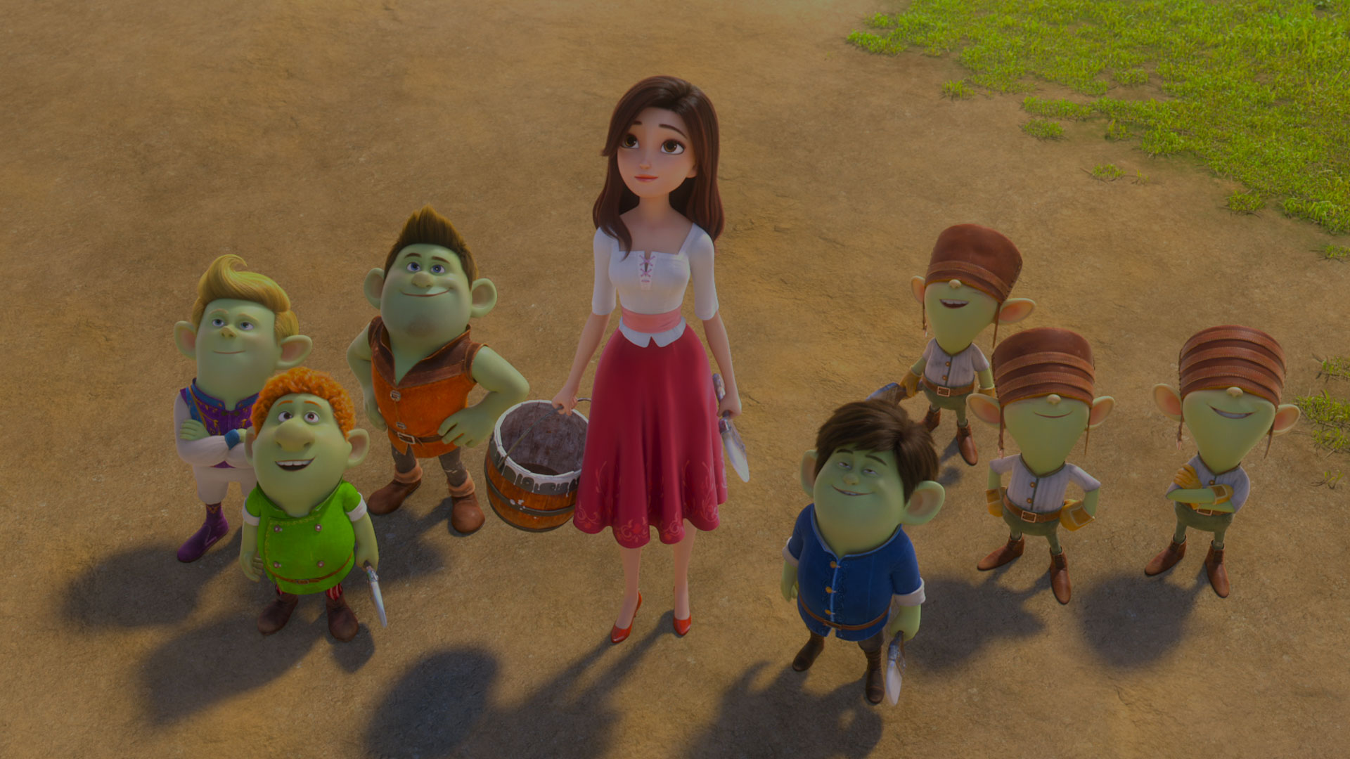 Red Shoes and The Seven Dwarfs