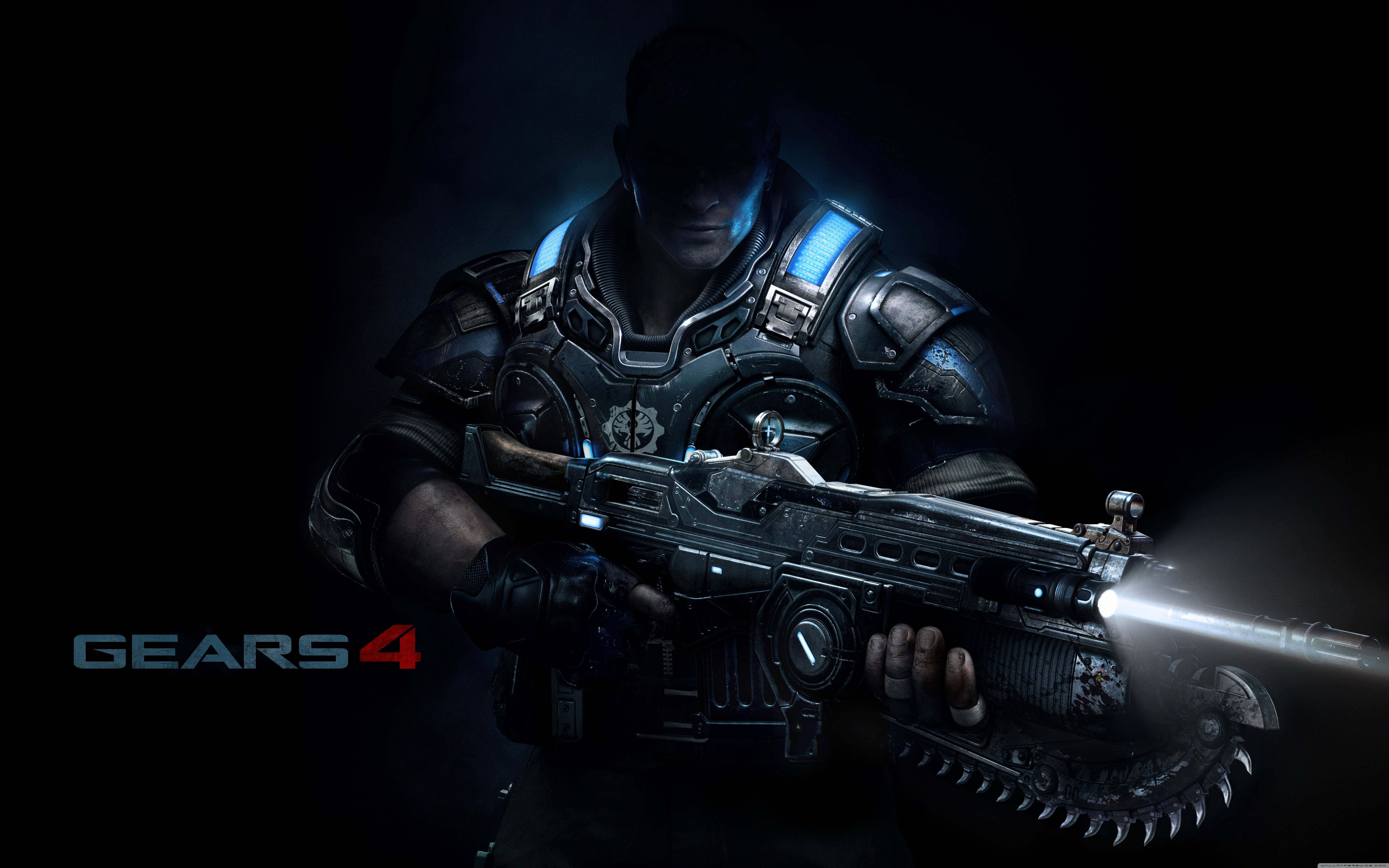 Download Gears Of War Terminator Character Wallpaper
