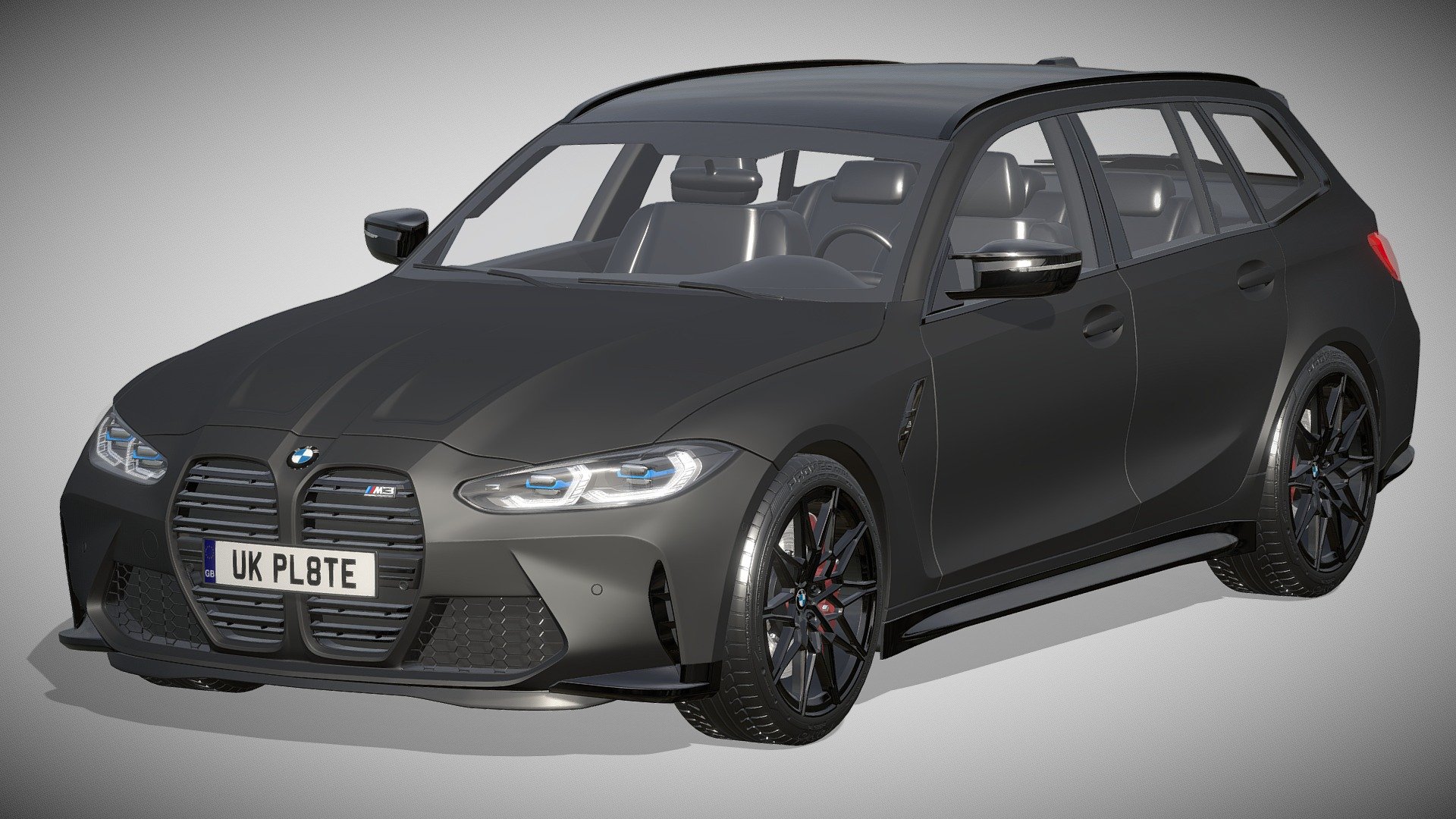 BMW M3 Competition Touring 2022 Royalty Free 3D model by zifir3D [0d90fc9]