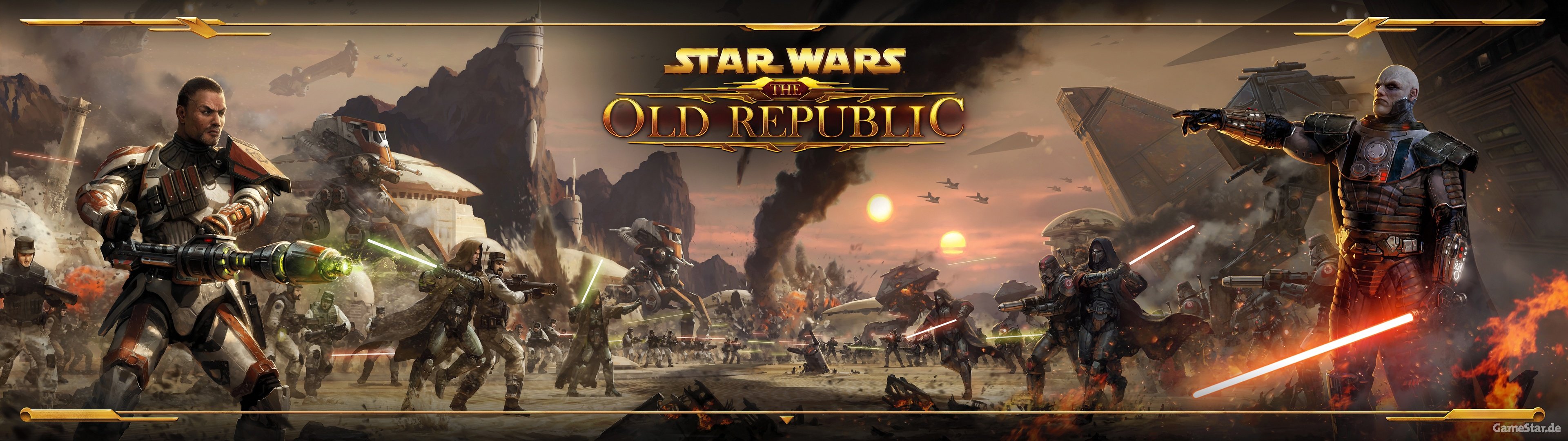 STAR WARS OLD REPUBLIC Mmo Rpg Swtor Fighting Sci Fi Wallpaperx1080