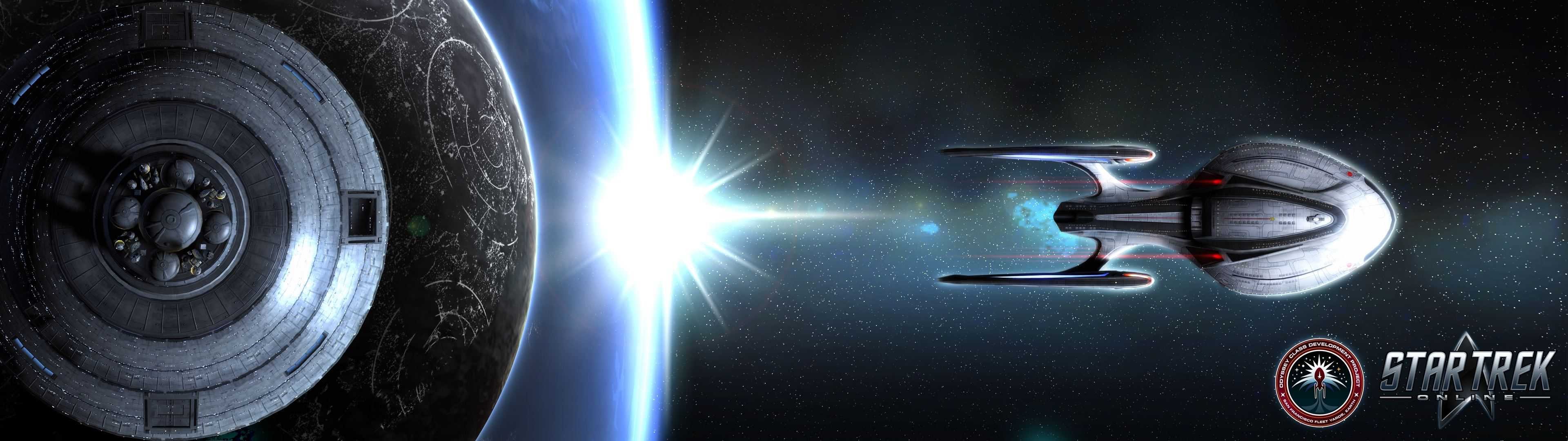 Star Trek Starship Wallpaper and Background 4K, HD, Dual Screen