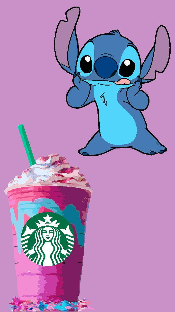 Download Starbucks Stitch iPhone Wallpaper