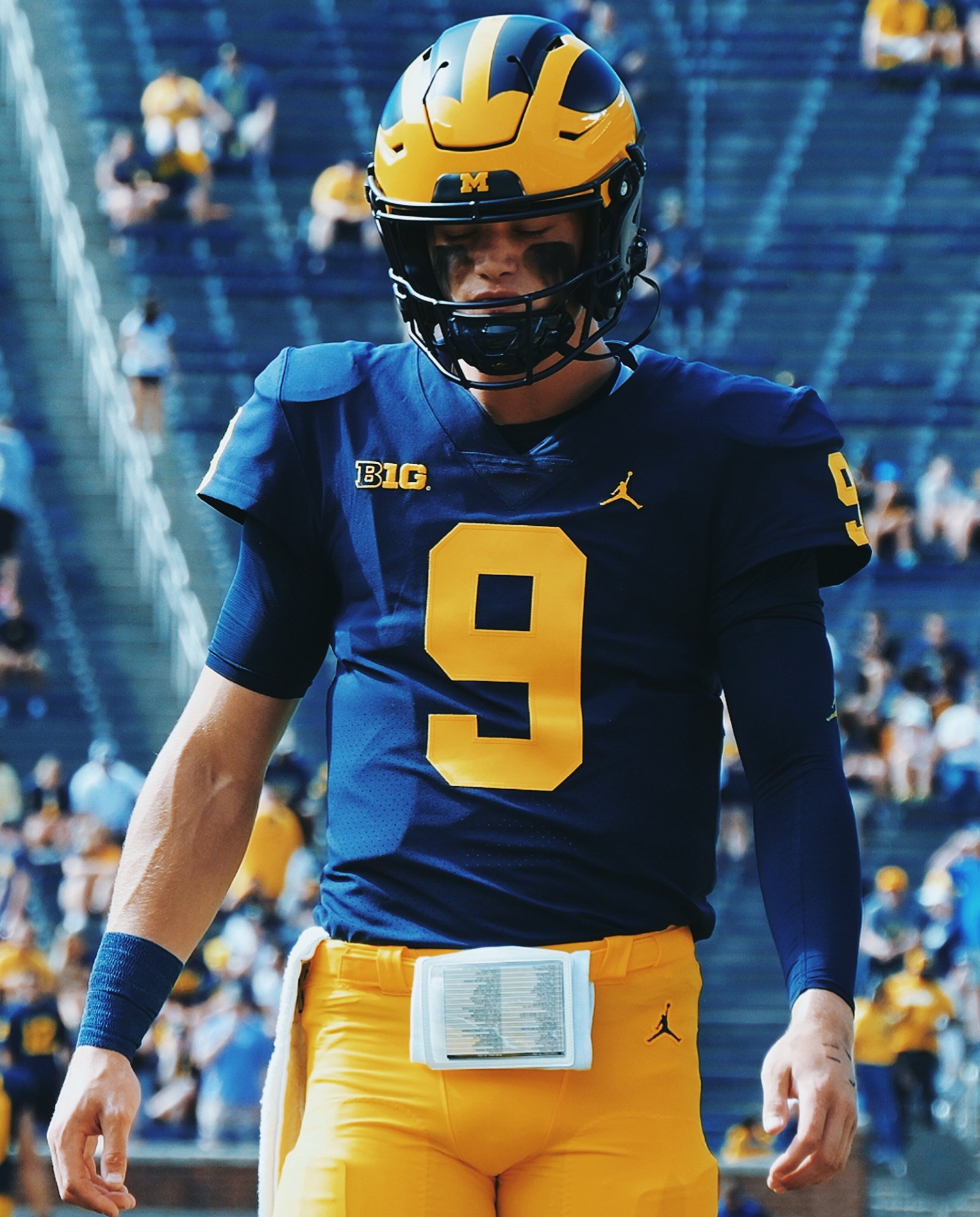 The Winged Helmet McCarthy will get his first start tomorrow night, exactly 218 days since his official commitment to the University of Michigan.〽️
