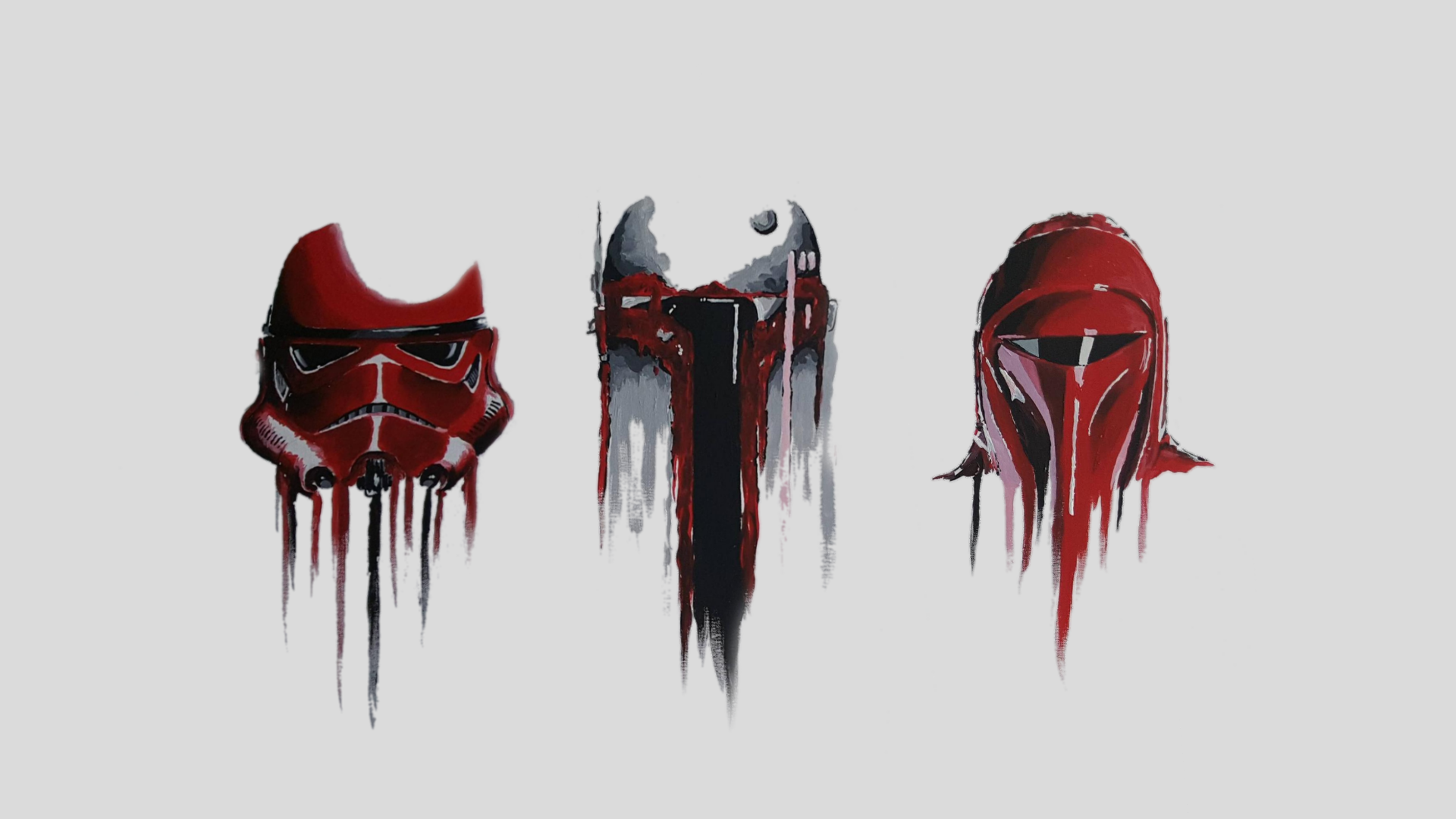 Desktop Wallpaper Minimalism, Star Wars Characters, HD Image, Picture, Background, Vdoa1f