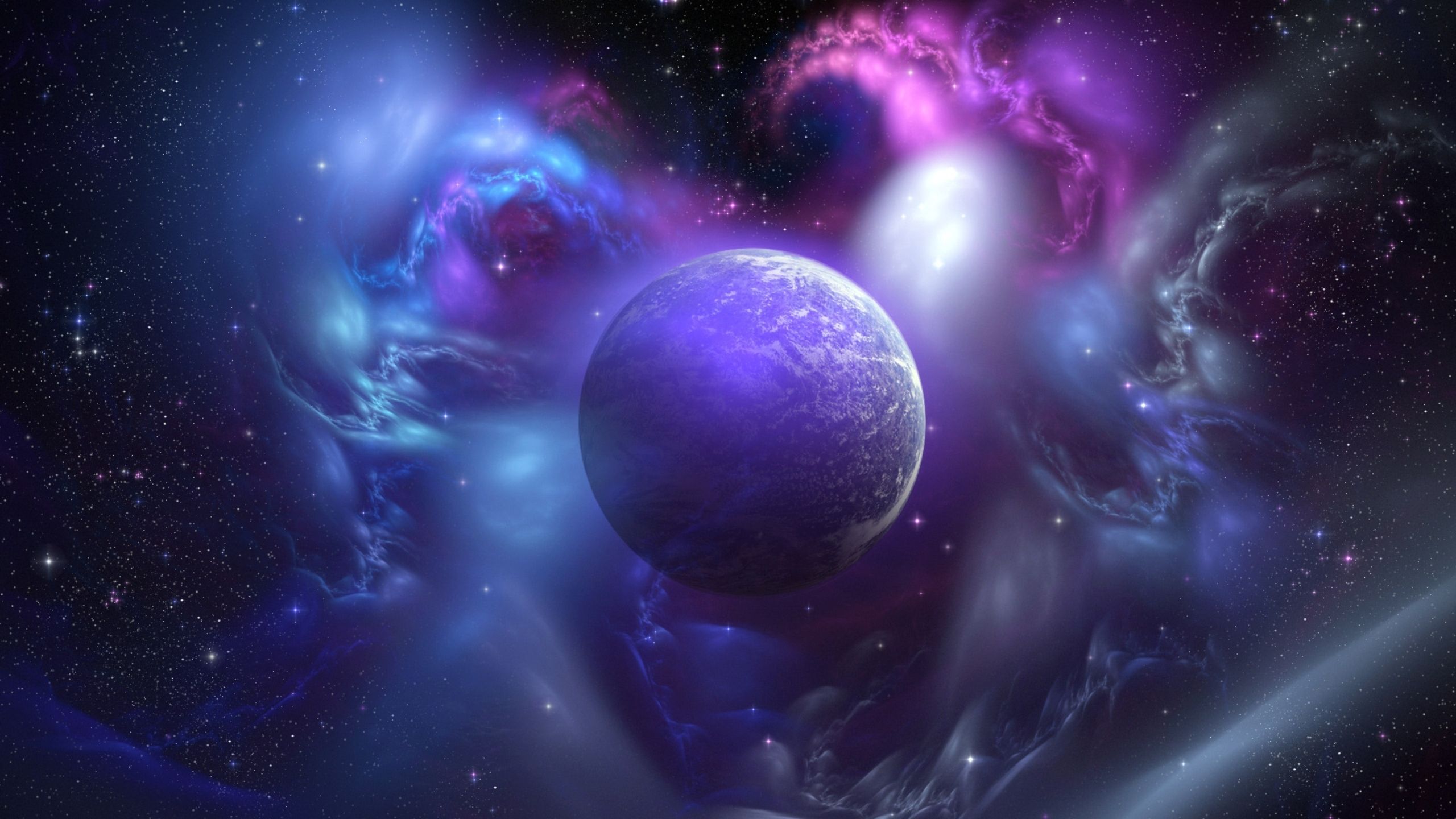 Planet Purple And Blue Wallpapers - Wallpaper Cave