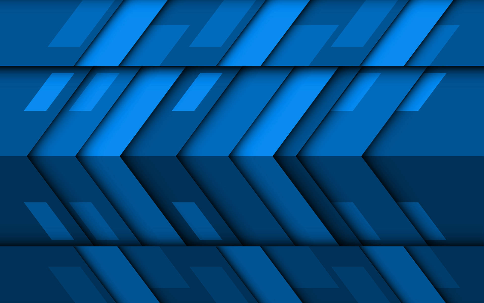 Download Blue Arrow Material Design Wallpaper