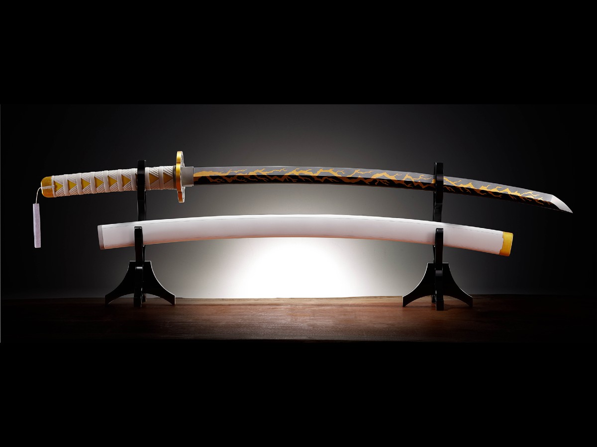 Bandai releases full scale replica of Zenitsu's lightning quick Nichirin blade from Demon Slayer