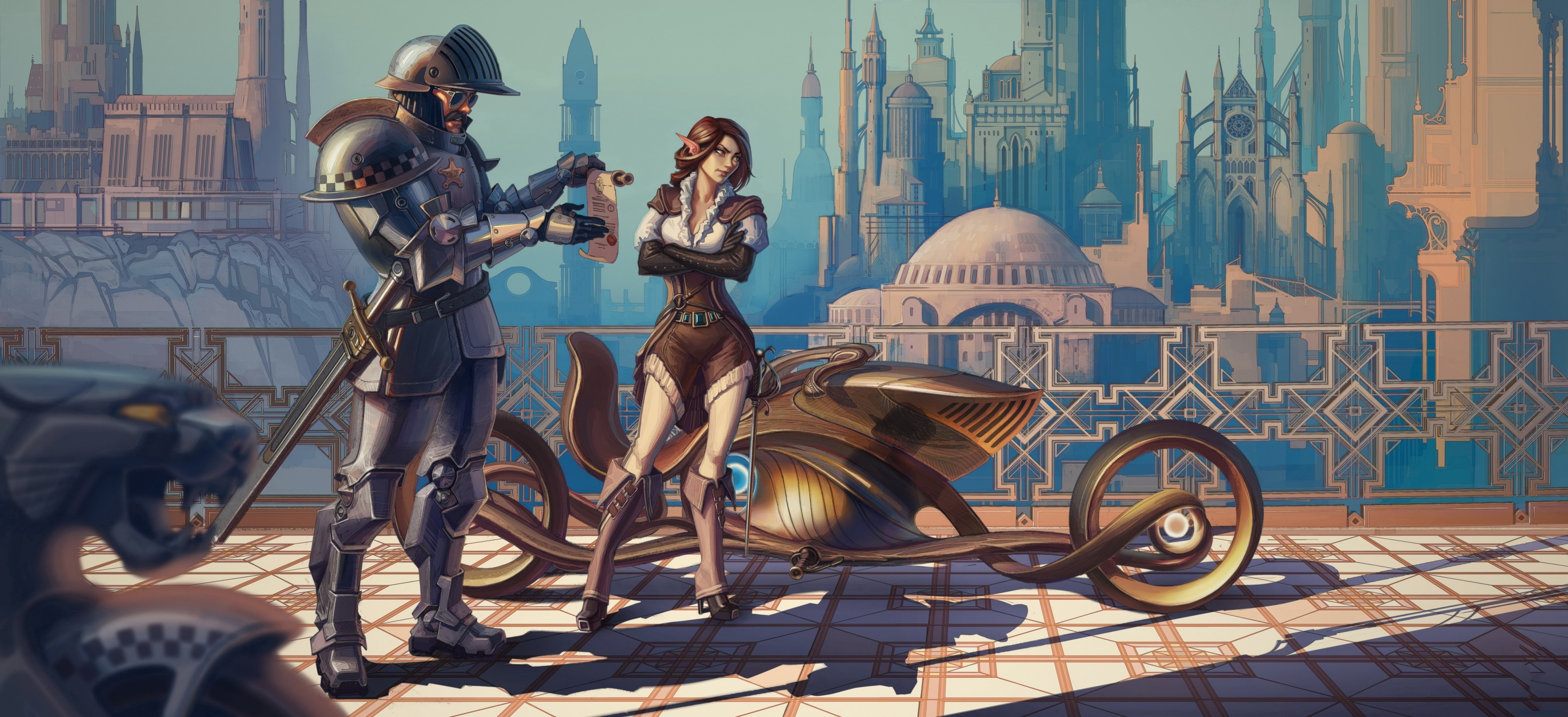 3840x1756 steampunk 4k free download for pc Gallery HD Wallpaper