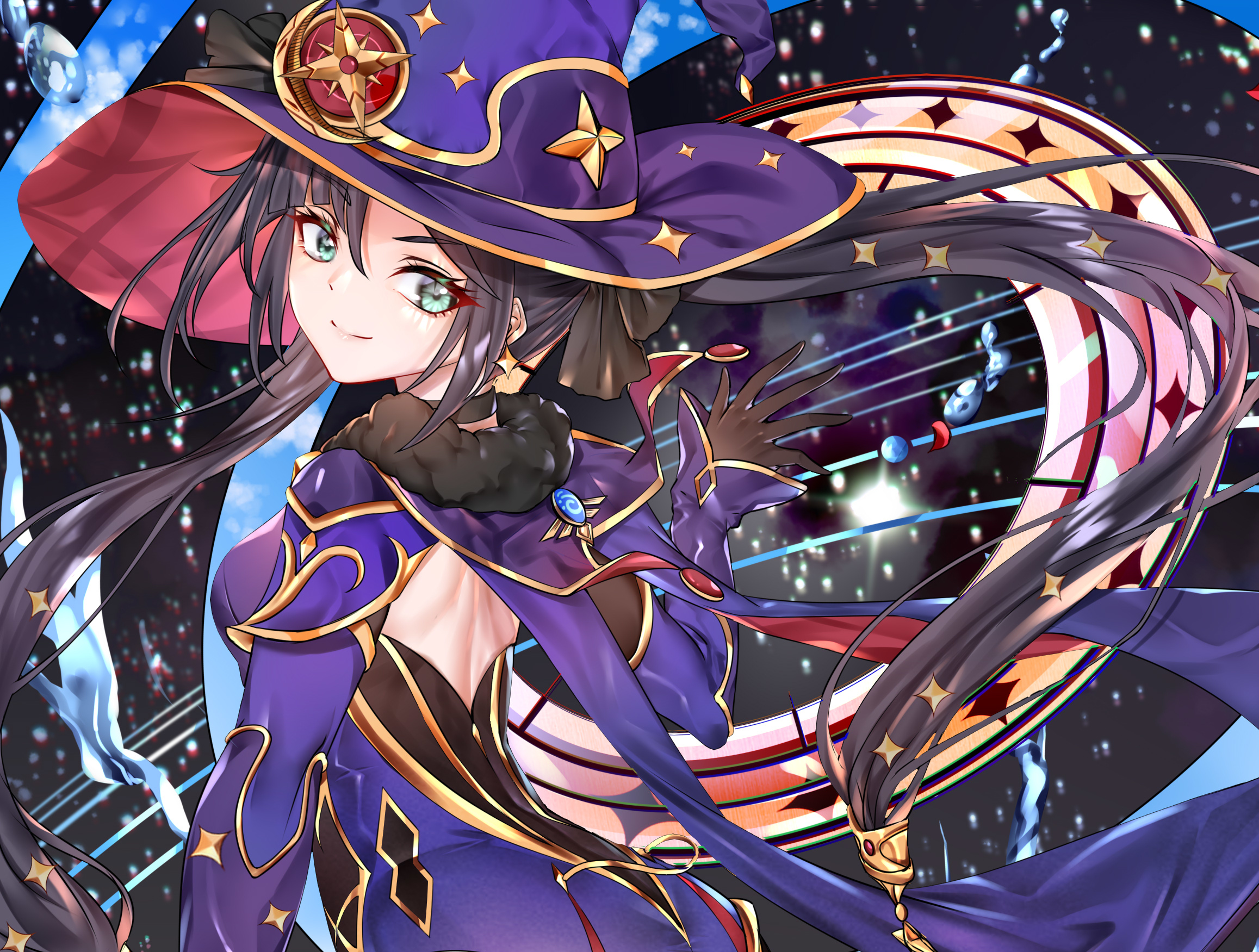 Mona (Genshin Impact) HD Wallpaper and Background