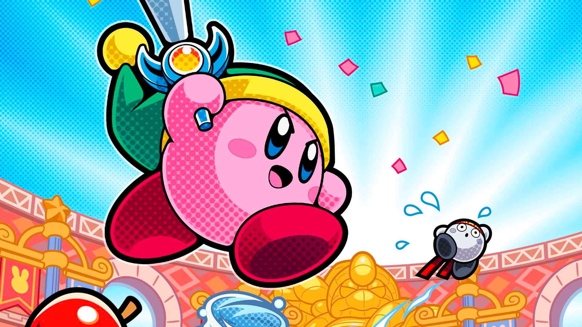 Kirby Battle Royale Wallpaper in Ultra