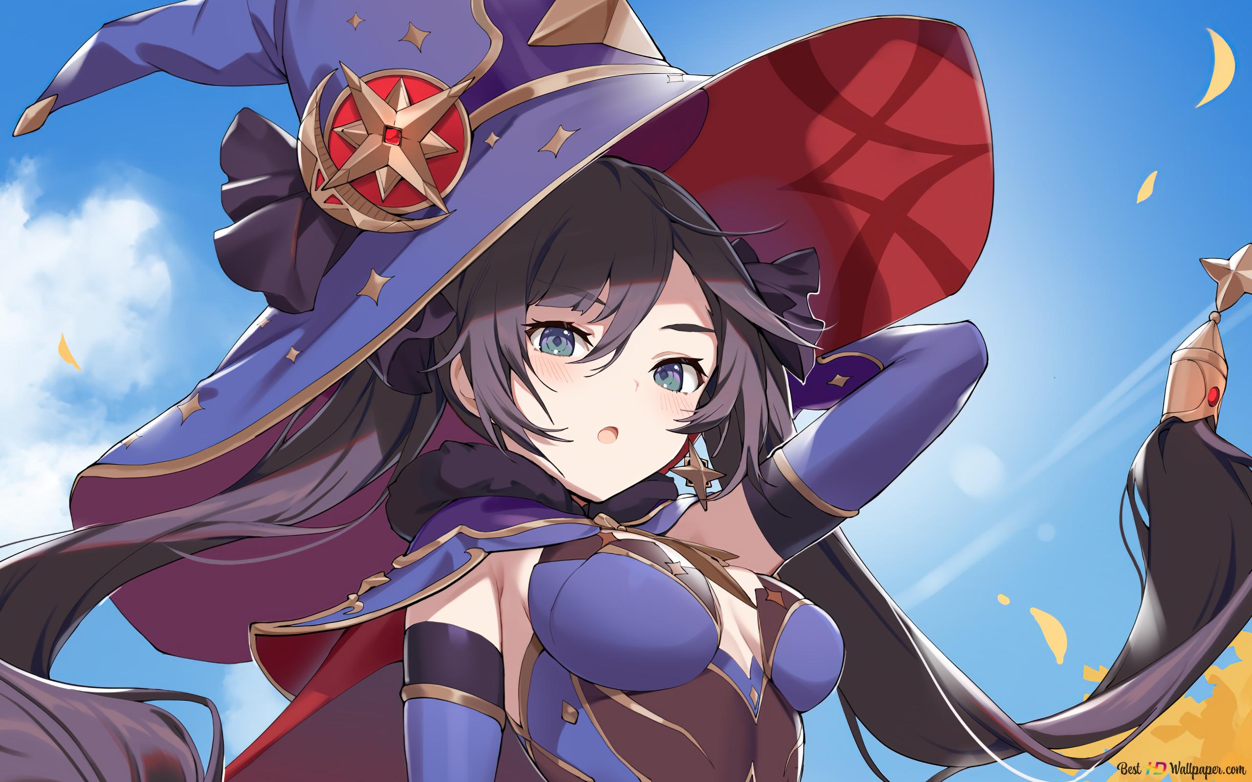 Mona Megistus. Genshin Impact (Anime Video Game) 4K wallpaper download