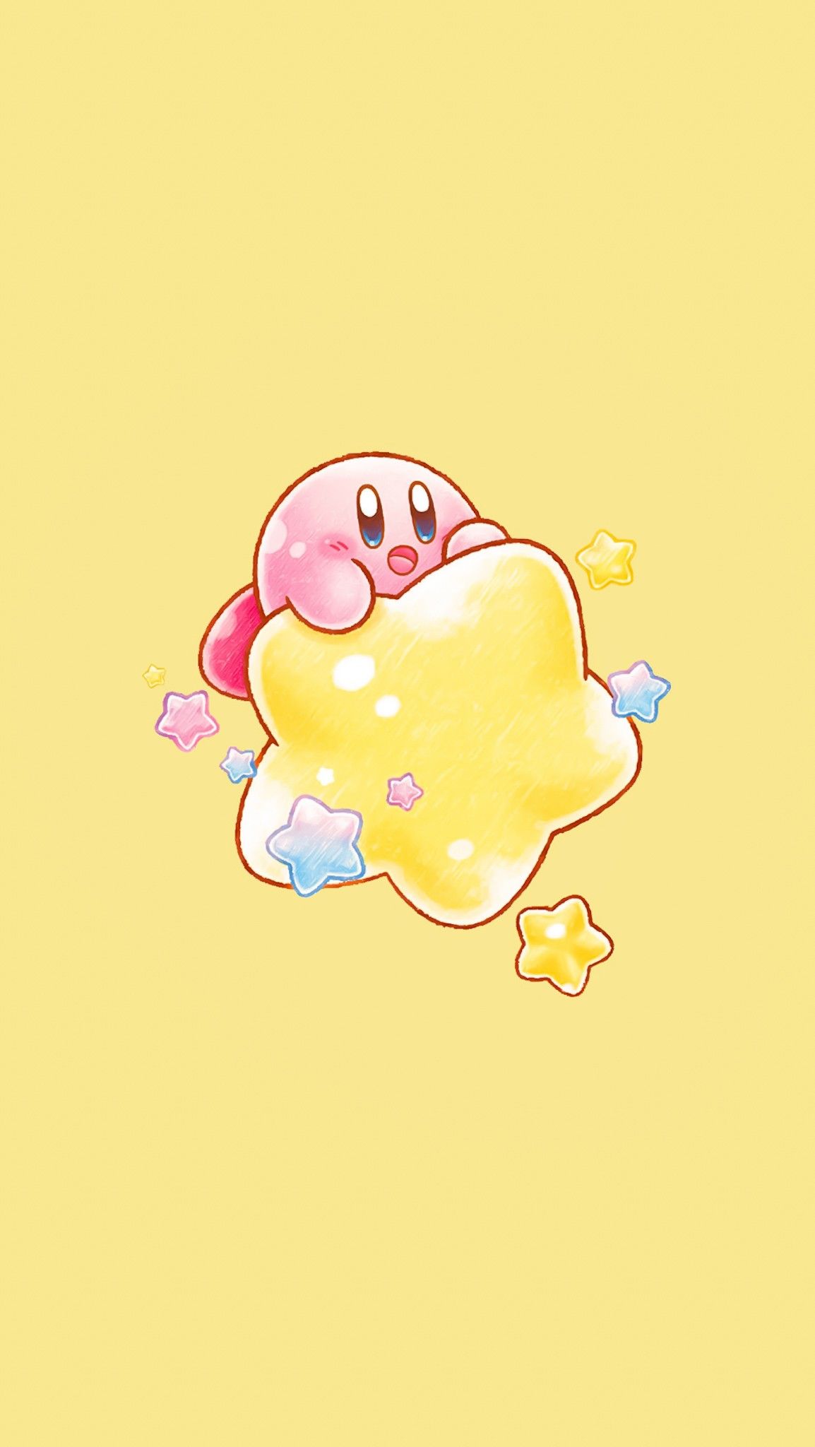 Kirby  Stars Pattern Wallpapers  Cool Kirby Wallpapers for iPhone
