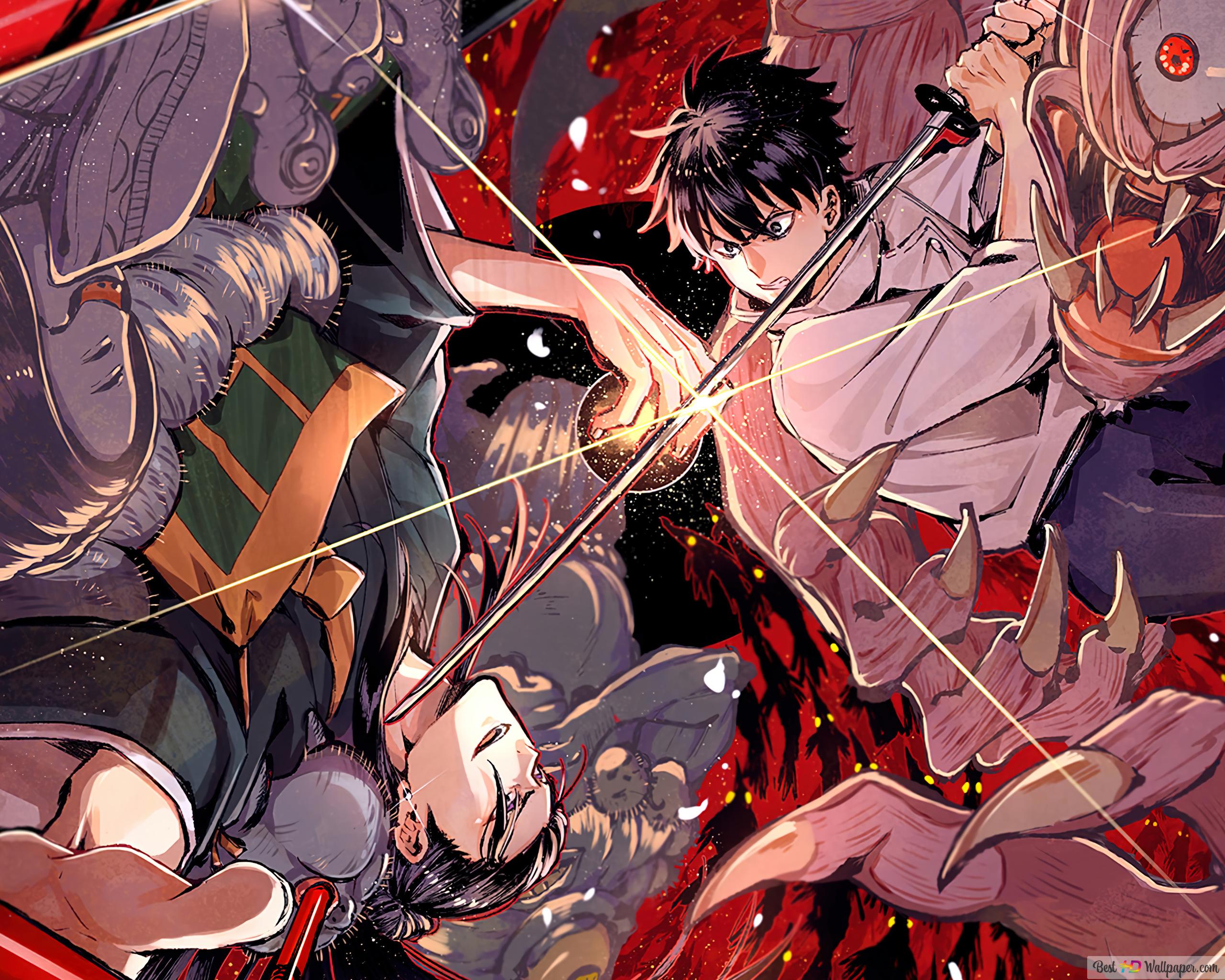 Jujutsu Kaisen 0 Okkotsu & Suguru Geto 4K wallpaper download