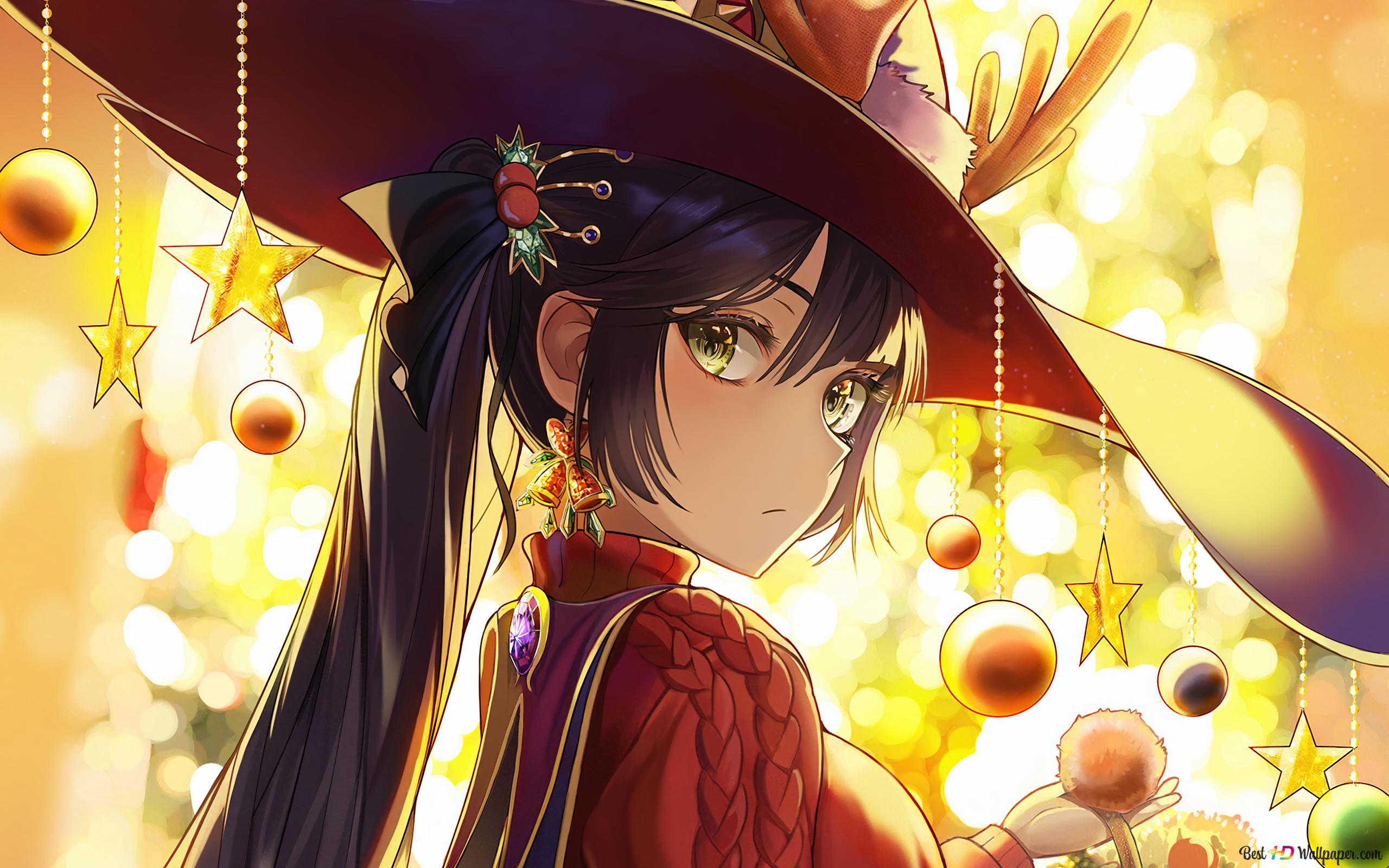 Mona Megistus, Genshin Impact [Anime Video Game] 4K wallpaper download