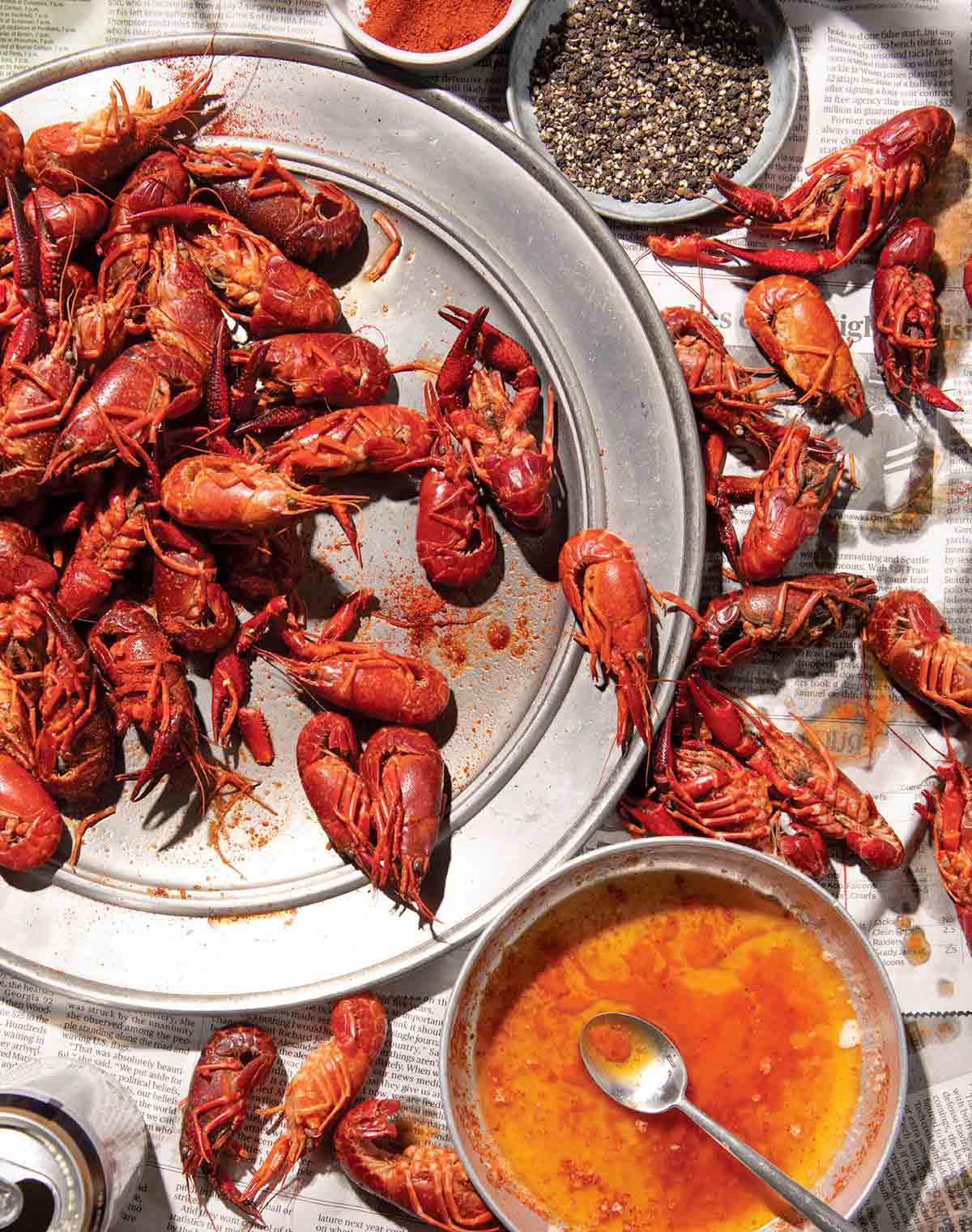 Indian Spiced Crawfish Boil. Leite's Culinaria