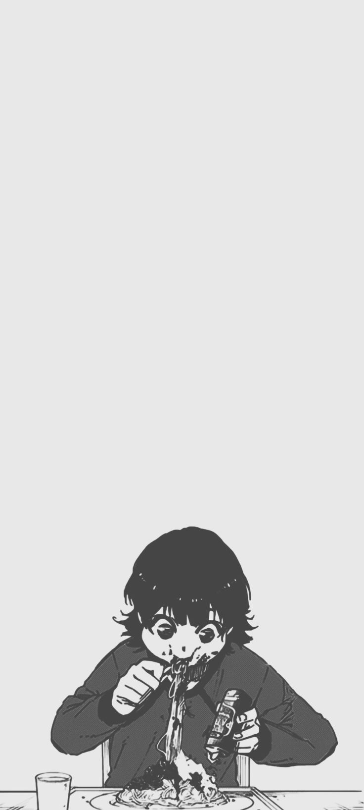 Bachira eating wallpaper [Blue lock]