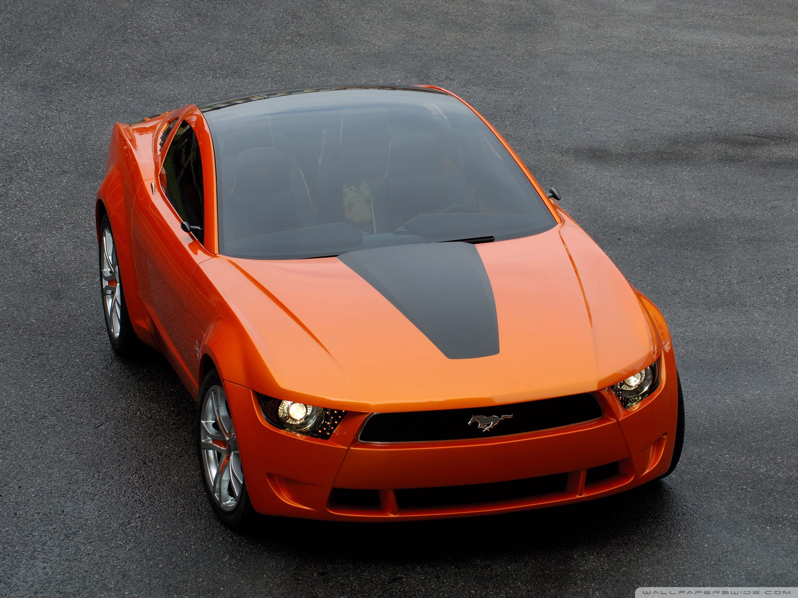 Orange Ford Mustang 3 Ultra HD Desktop Background Wallpaper for 4K UHD TV, Widescreen & UltraWide Desktop & Laptop, Tablet