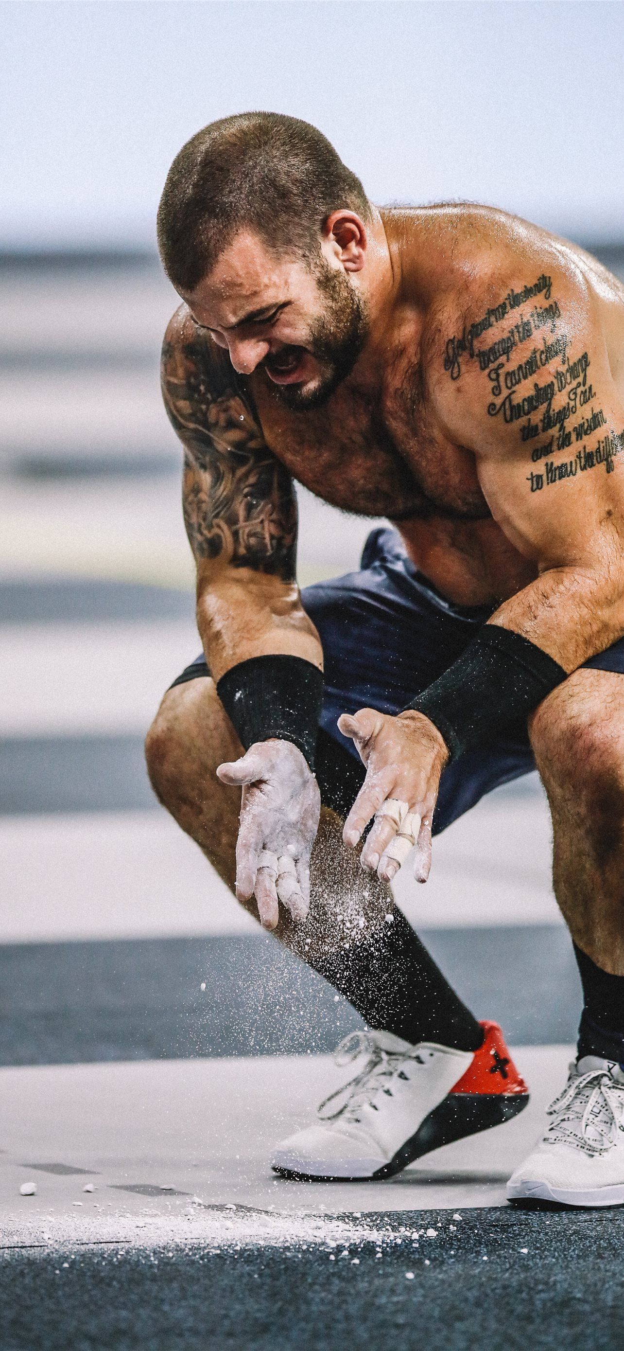 CrossFit Mat Fraser talks taking a year off from t. #crossfit. Mat fraser, Crossfit wallpaper, Mat fraser crossfit