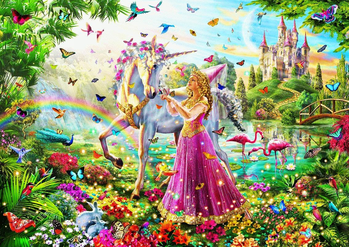 Princess Unicorn Wallpaper Free Princess Unicorn Background