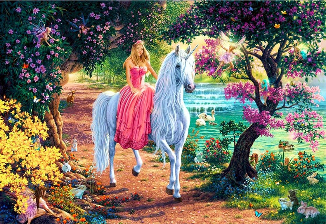 Princess Unicorn Wallpaper Free Princess Unicorn Background