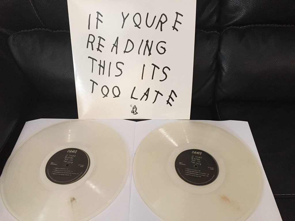 Drake- If You're Reading This It's Too Late (Clear Vinyl) Collective Message Board Collective Forums: A Community for Vinyl Collectors