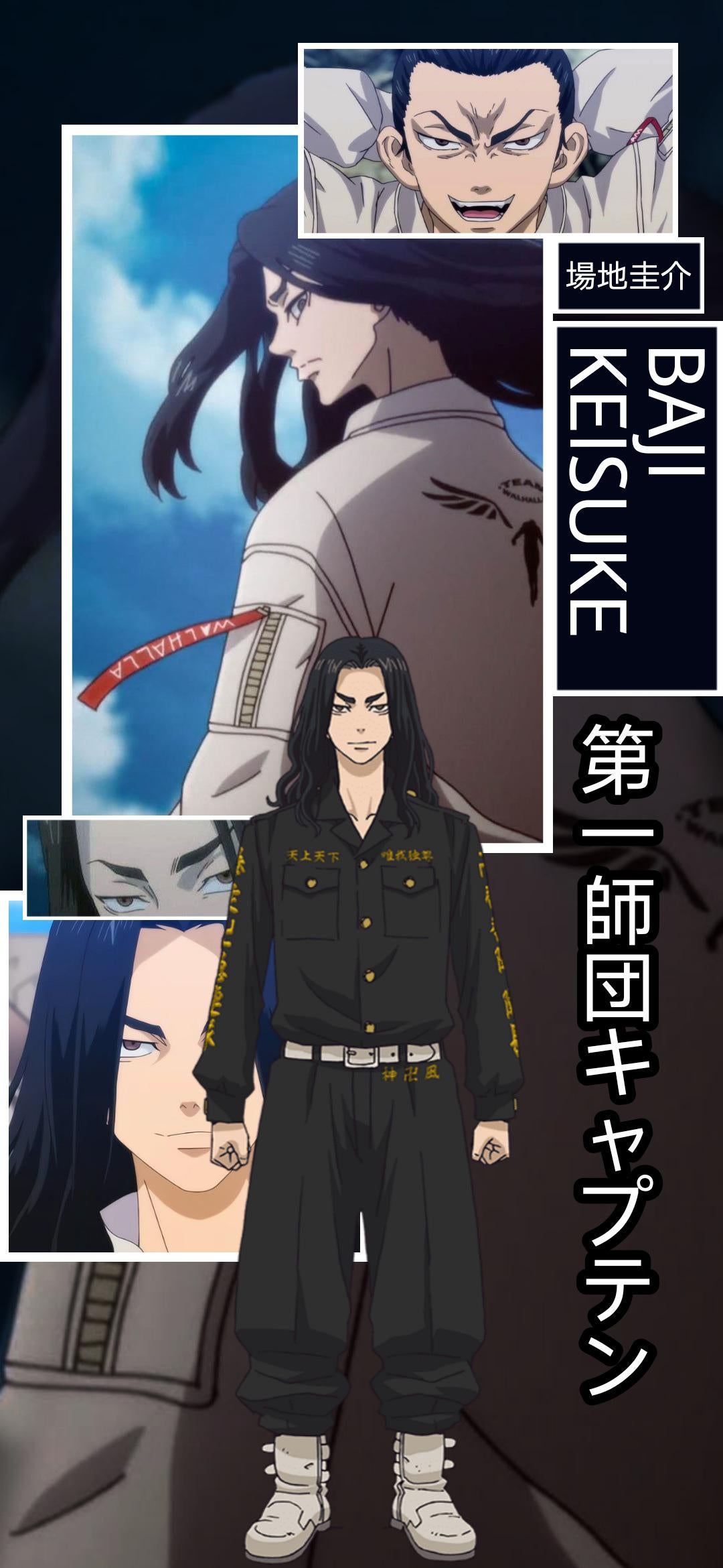 Wallpaper of Baji Keisuke in the honor of his death