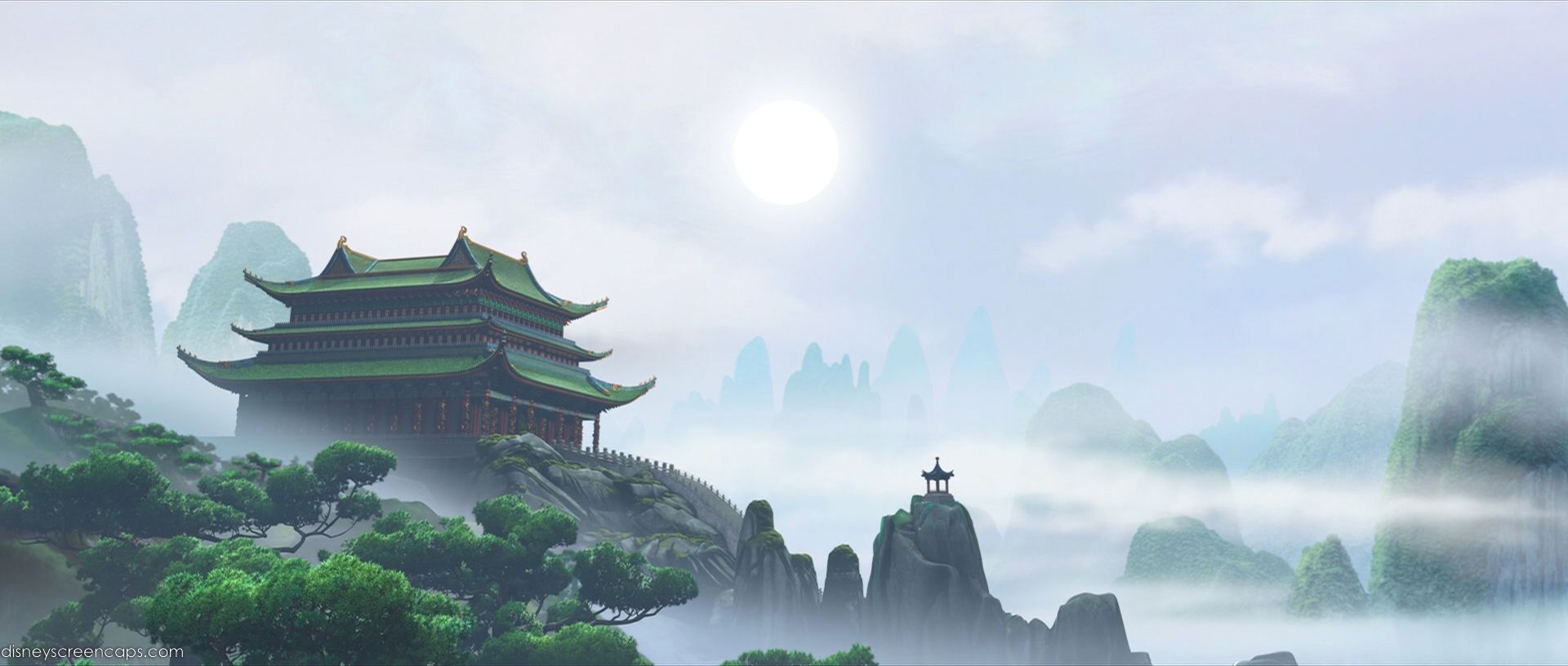 Kung Fu Panda landscape artwork. Kung fu panda, Panda background, Scenery