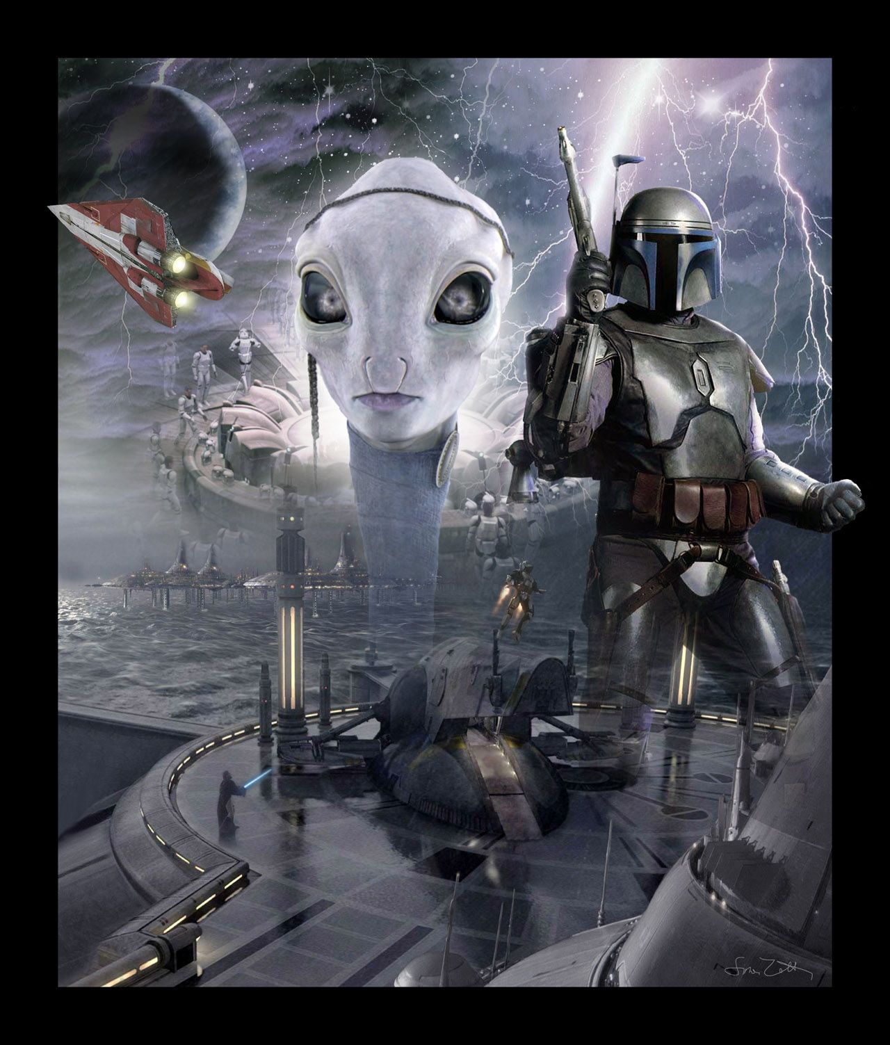 Kamino. Star wars image, Star wars wallpaper, Star wars episode ii