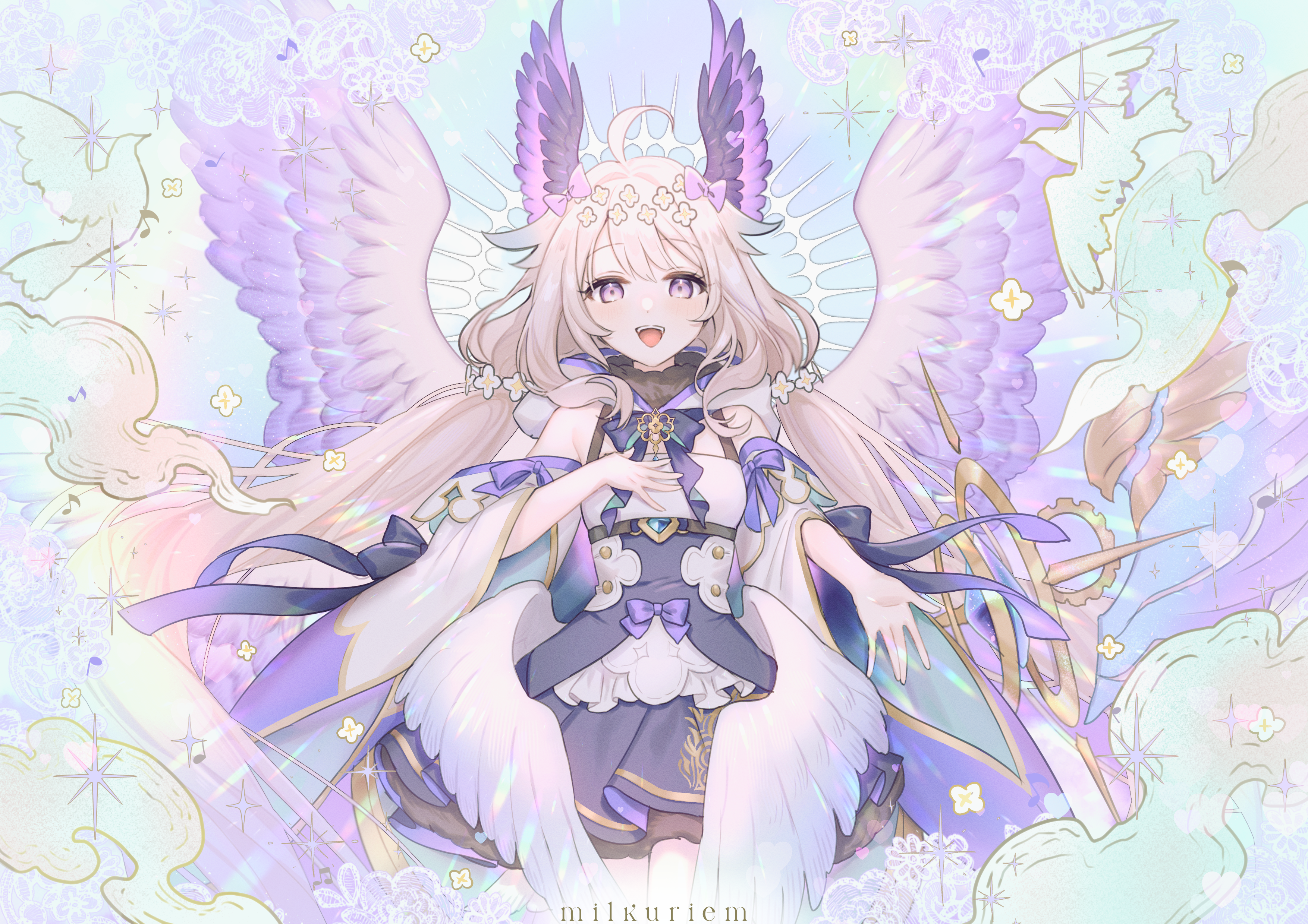 enna alouette (nijisanji and 1 more) drawn