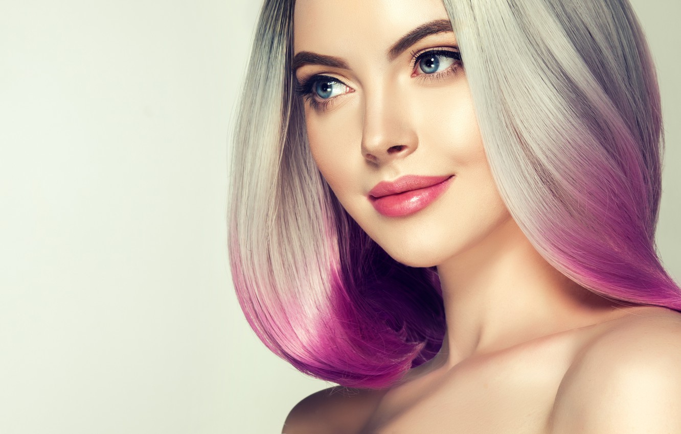 Wallpaper girl, style, makeup, model image for desktop, section стиль
