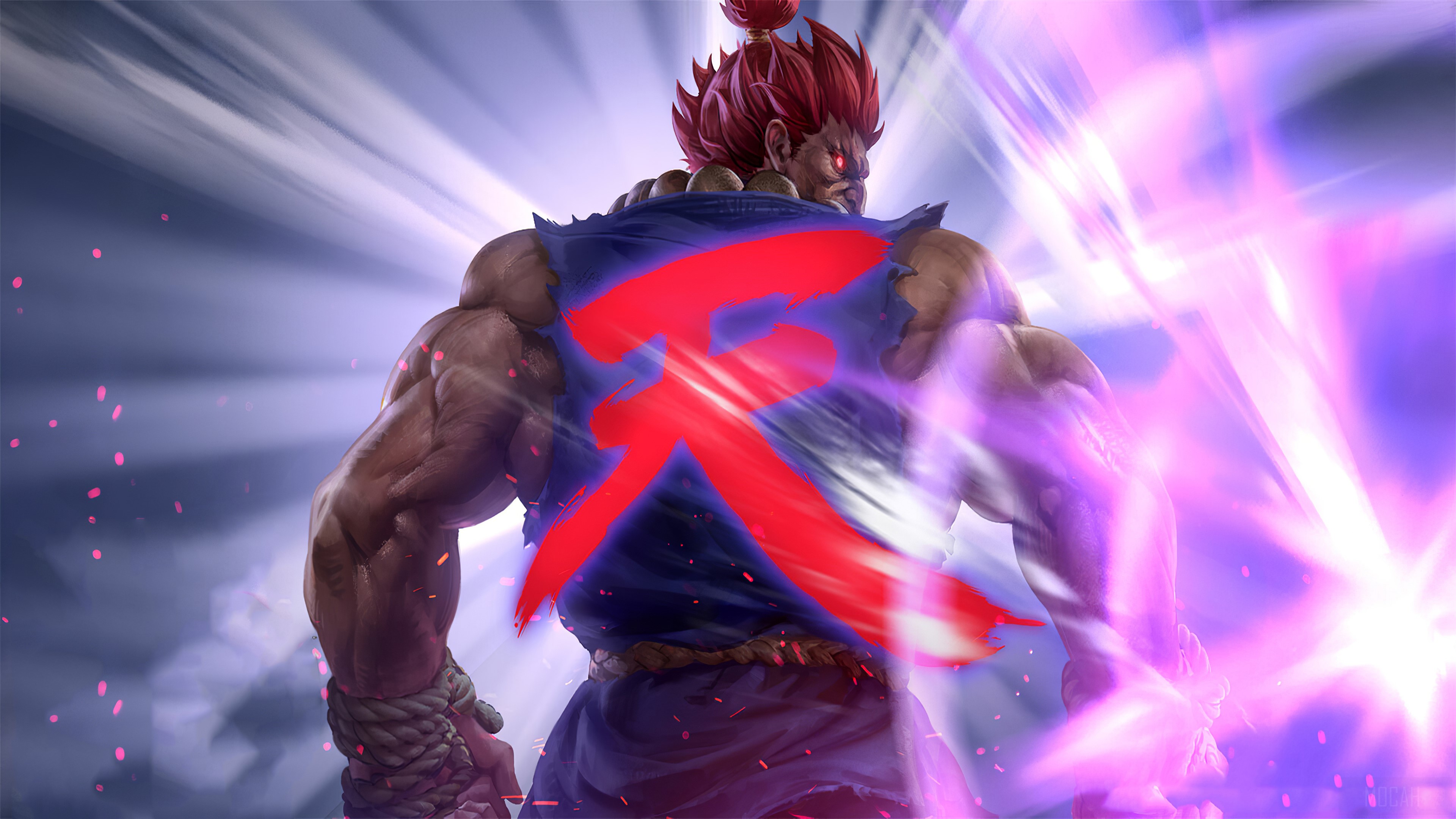 Street Fighter :Akuma 4k Gallery HD Wallpaper