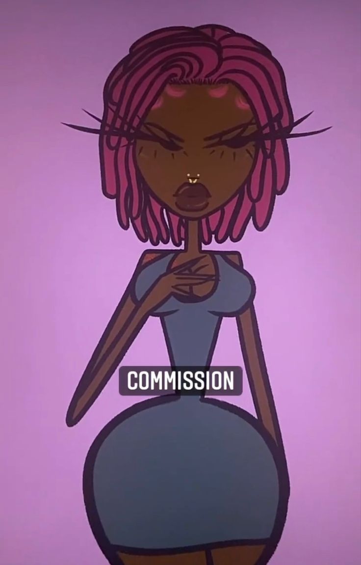 Black girl cartoon. Drawings of black girls, Comic art girls, Black girl magic art