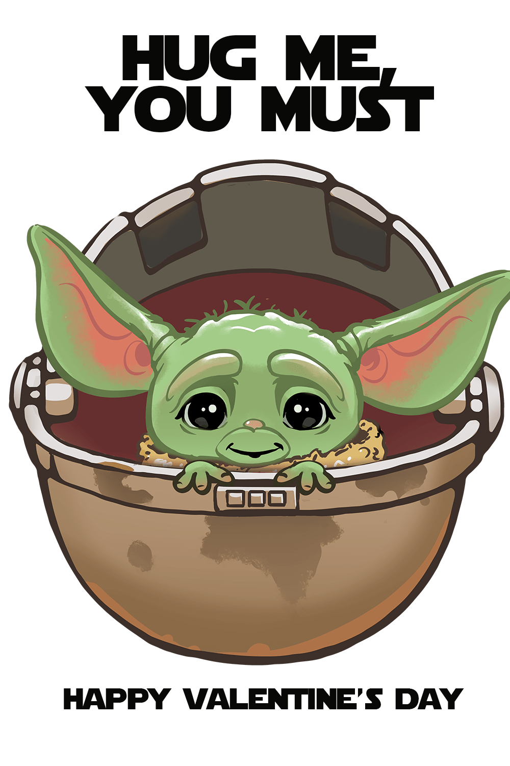 Free Baby Yoda Valentine's Day Printables, Drink, and Save Money. Yoda valentine cards, Valentines day baby, Valentine's day printables