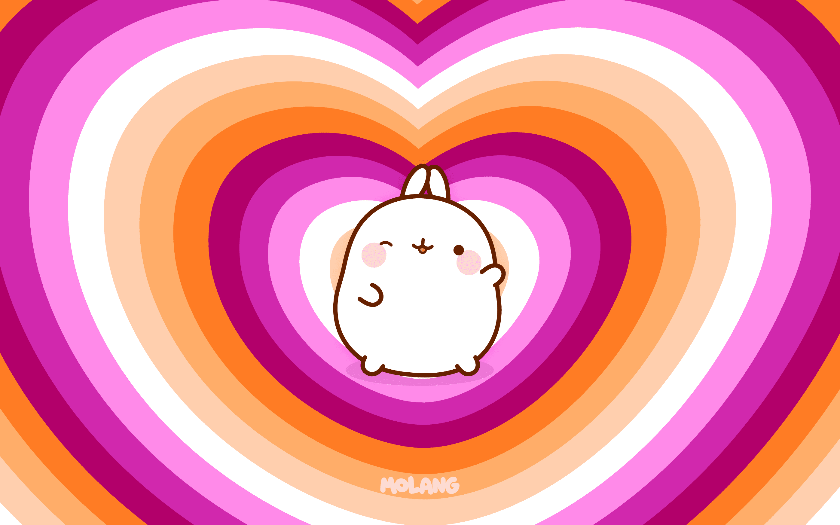 Wallpaper. Molang Officiel Website