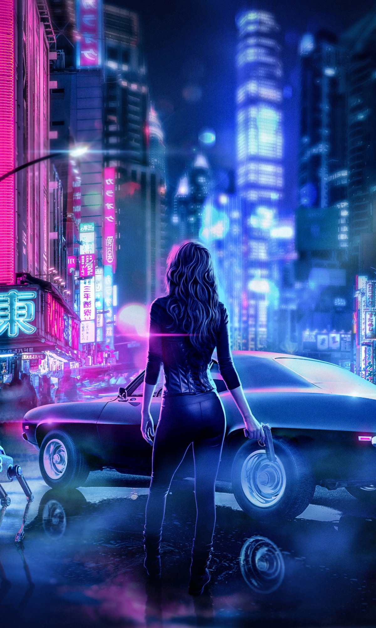 обои на смартфон cyberpunk фото 22