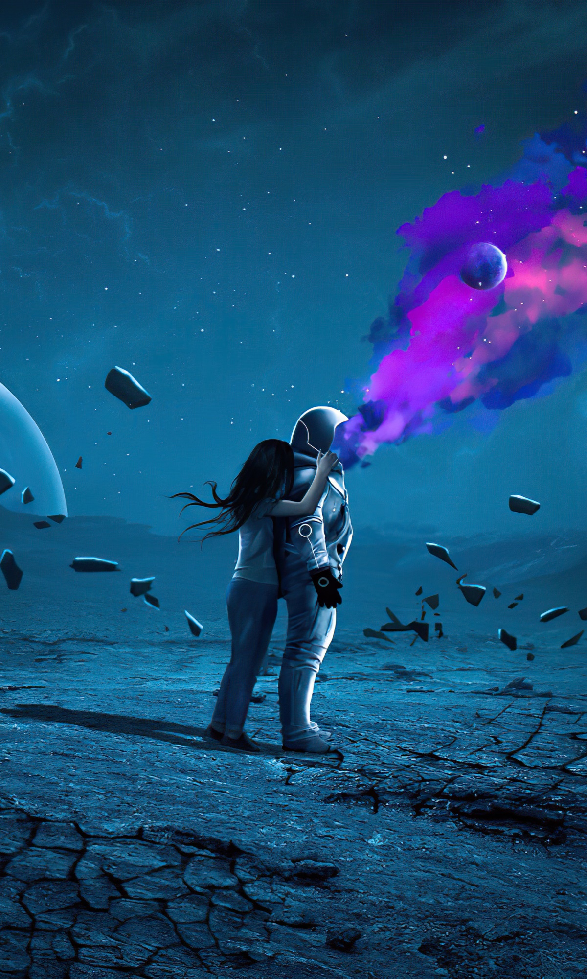 Wallpaper / Sci Fi Astronaut Phone Wallpaper, , 1200x2000 free download