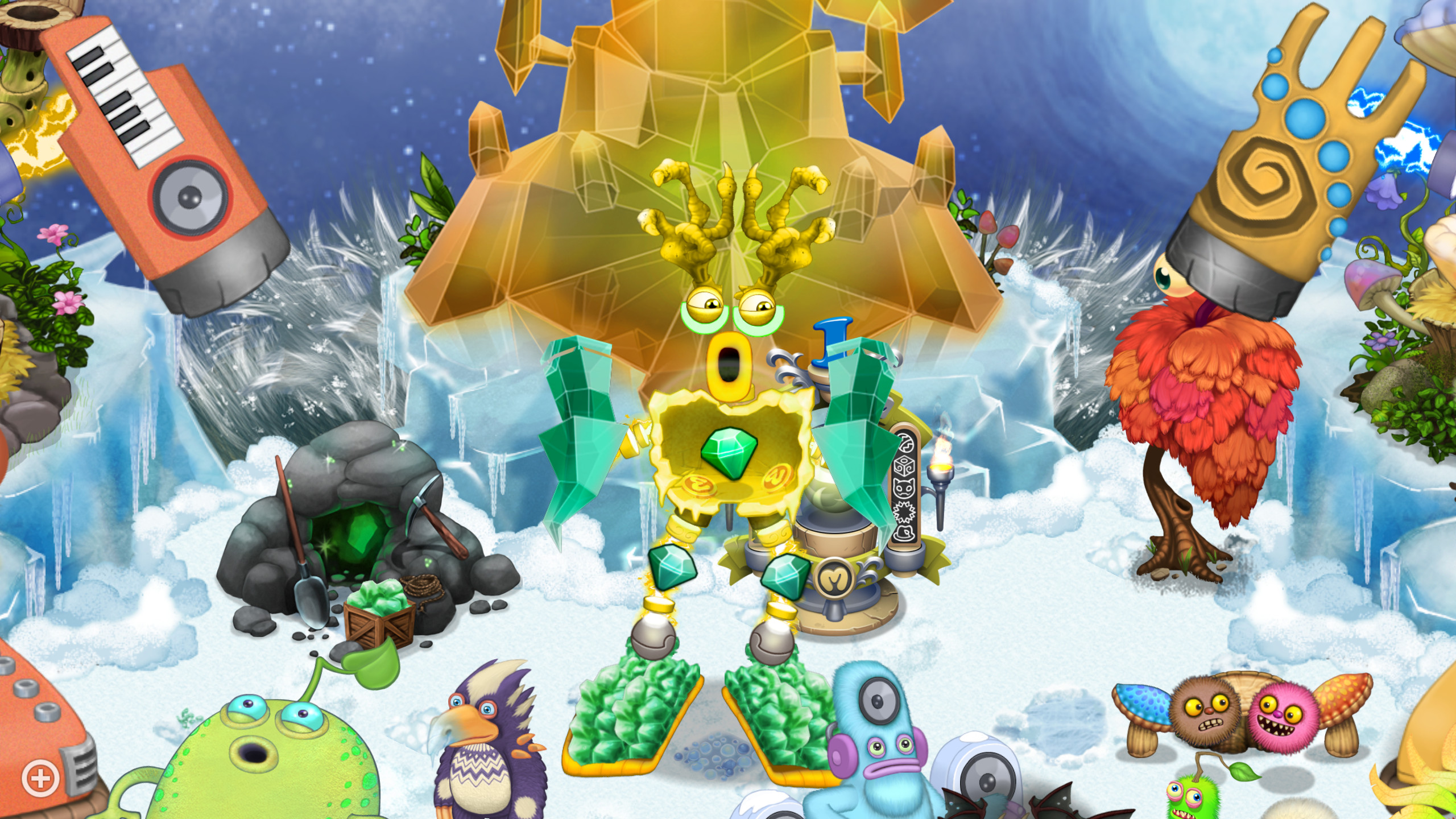 My Singing Monsters Fanmade Epic Wubbox On Plant Island (Better