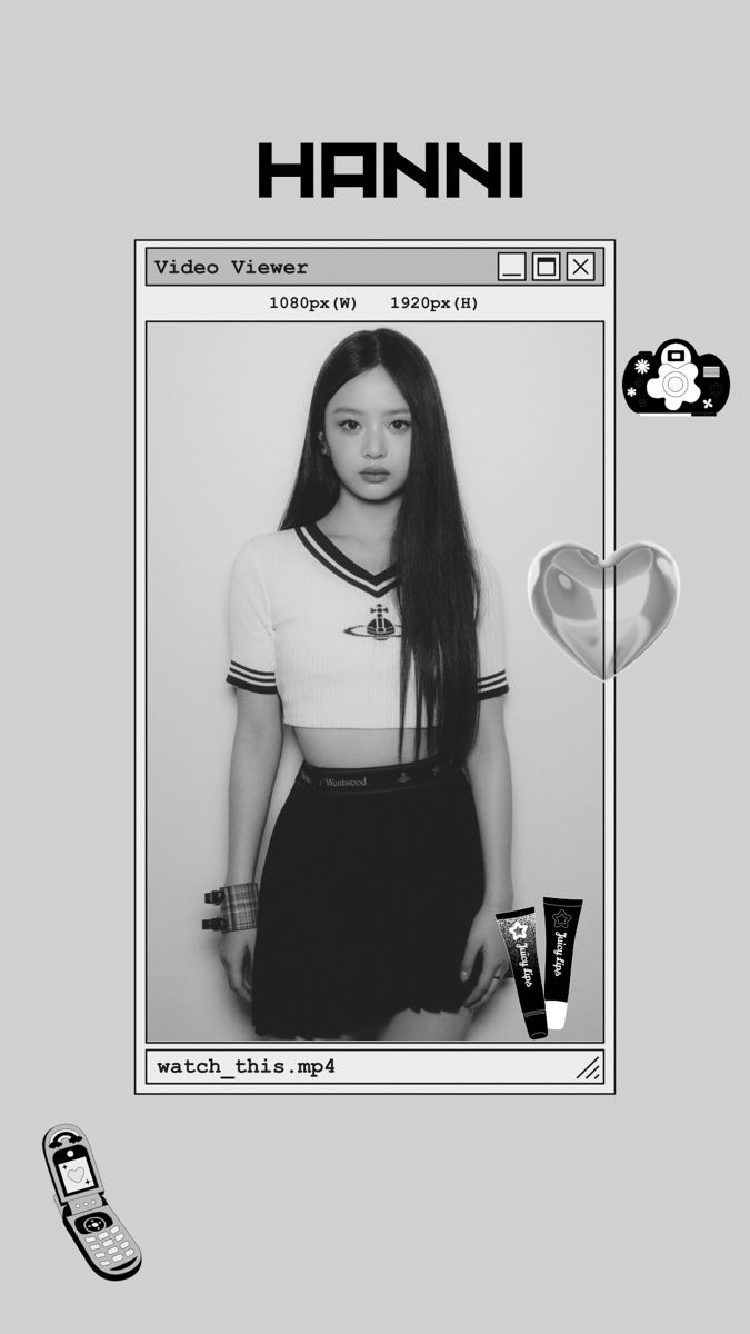 HANNI Wallpaper. Kpop wallpaper, Korean celebrities, Kpop