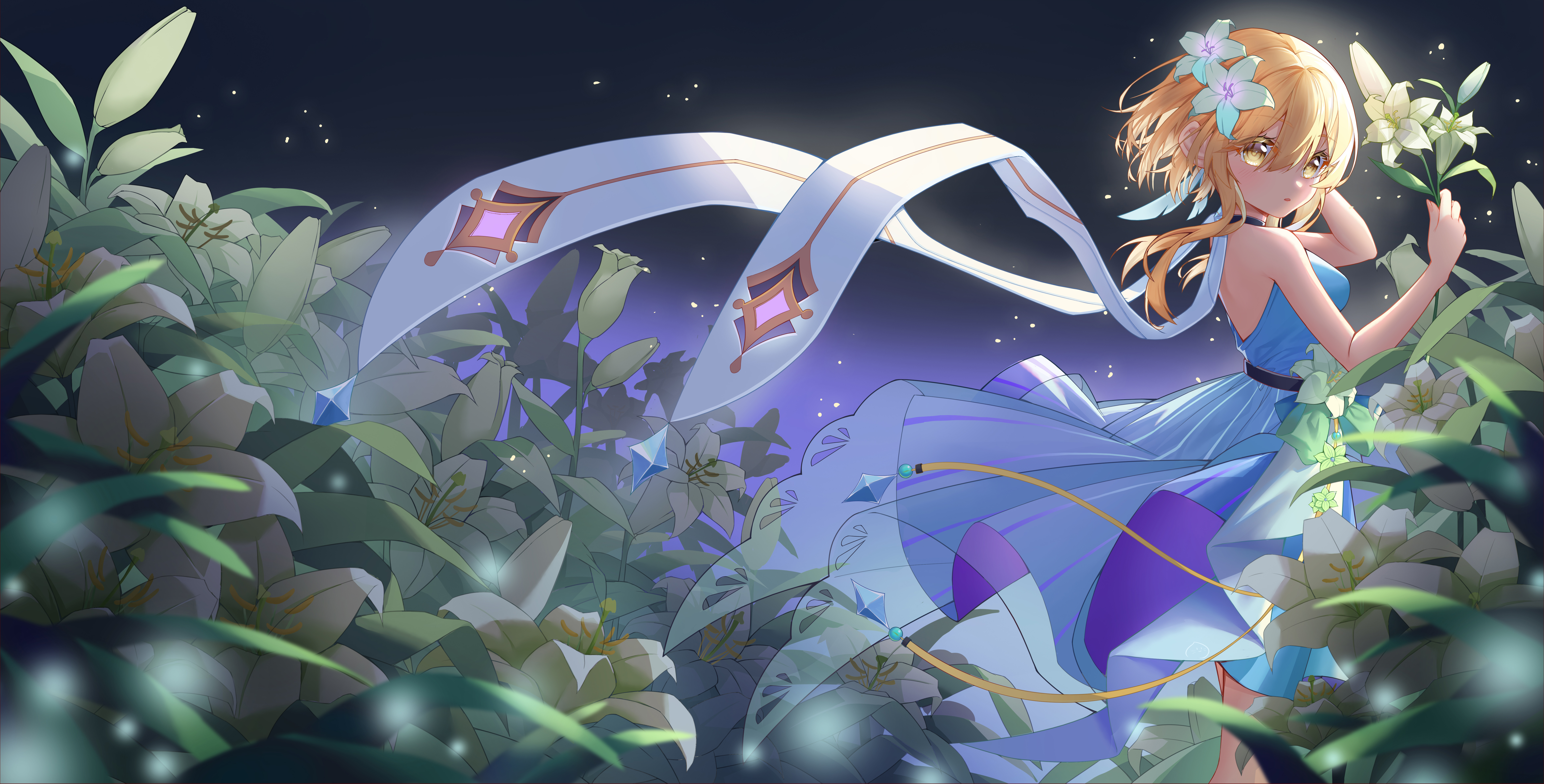 Lumine (Genshin Impact) HD Wallpaper and Background