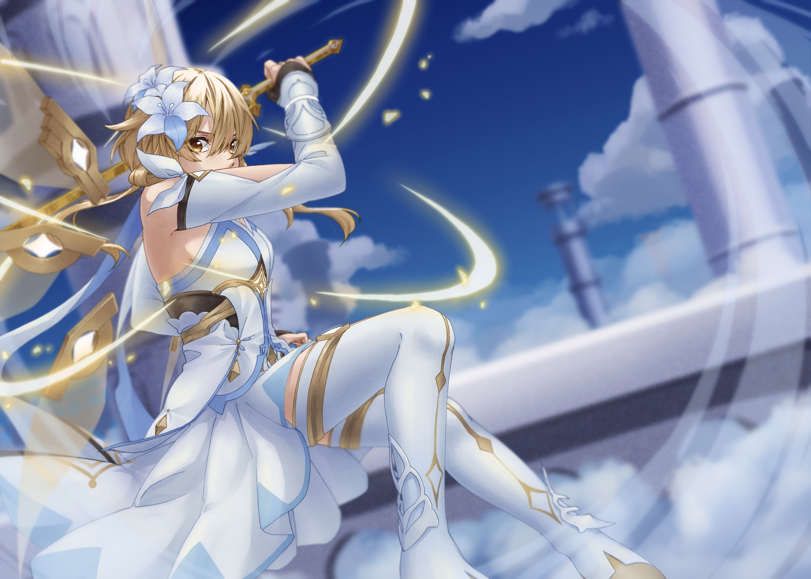 Lumine (Genshin Impact) HD, Lumine (Genshin Impact) Gallery HD Wallpaper