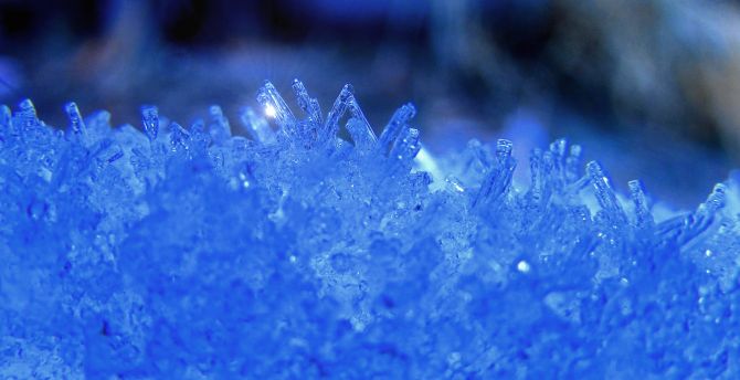 Wallpaper blue, crystal, snowfrost, winter, close up desktop wallpaper, HD image, picture, background, dbf7c7